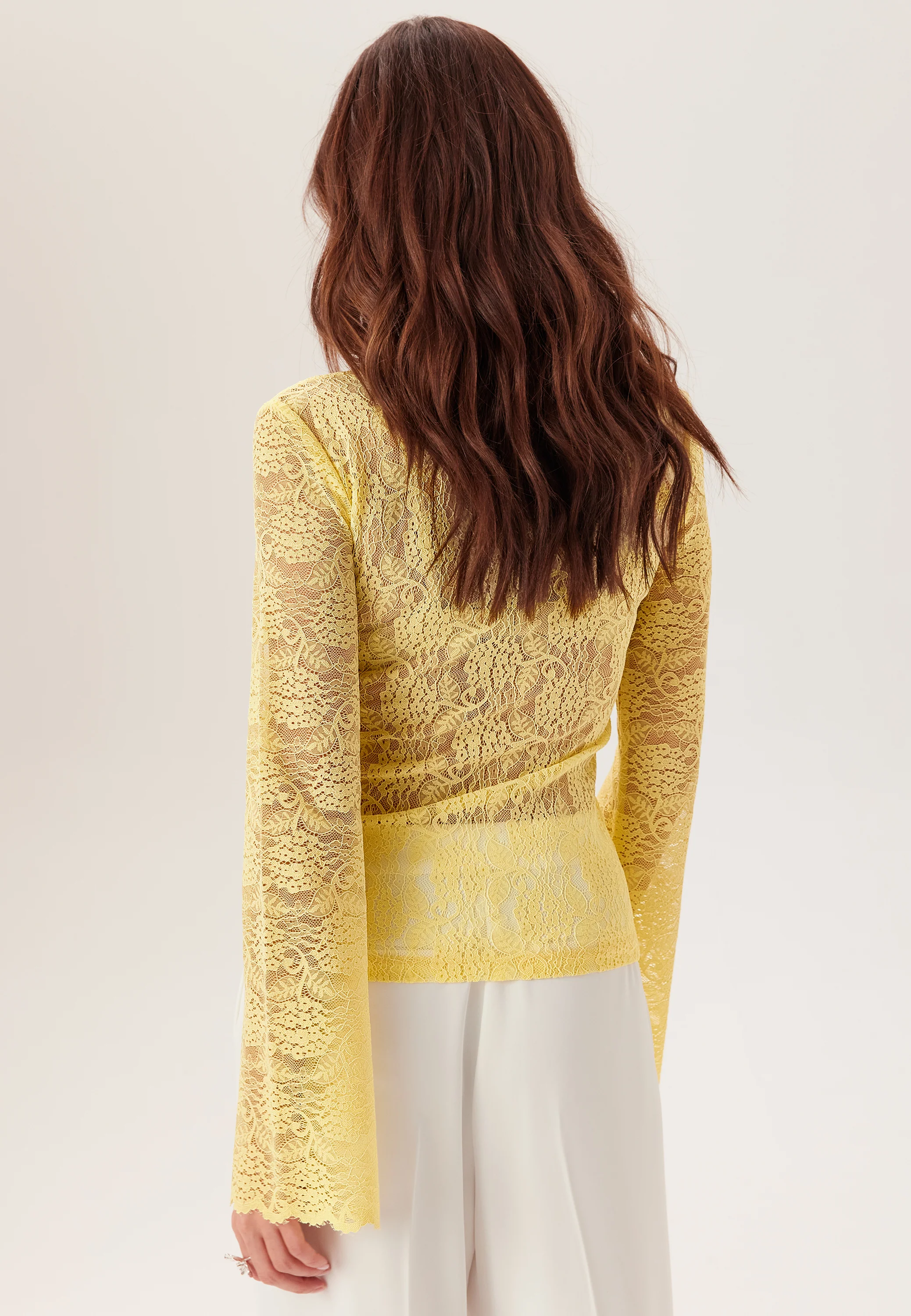 Long Sleeve Lace Top - Image 6