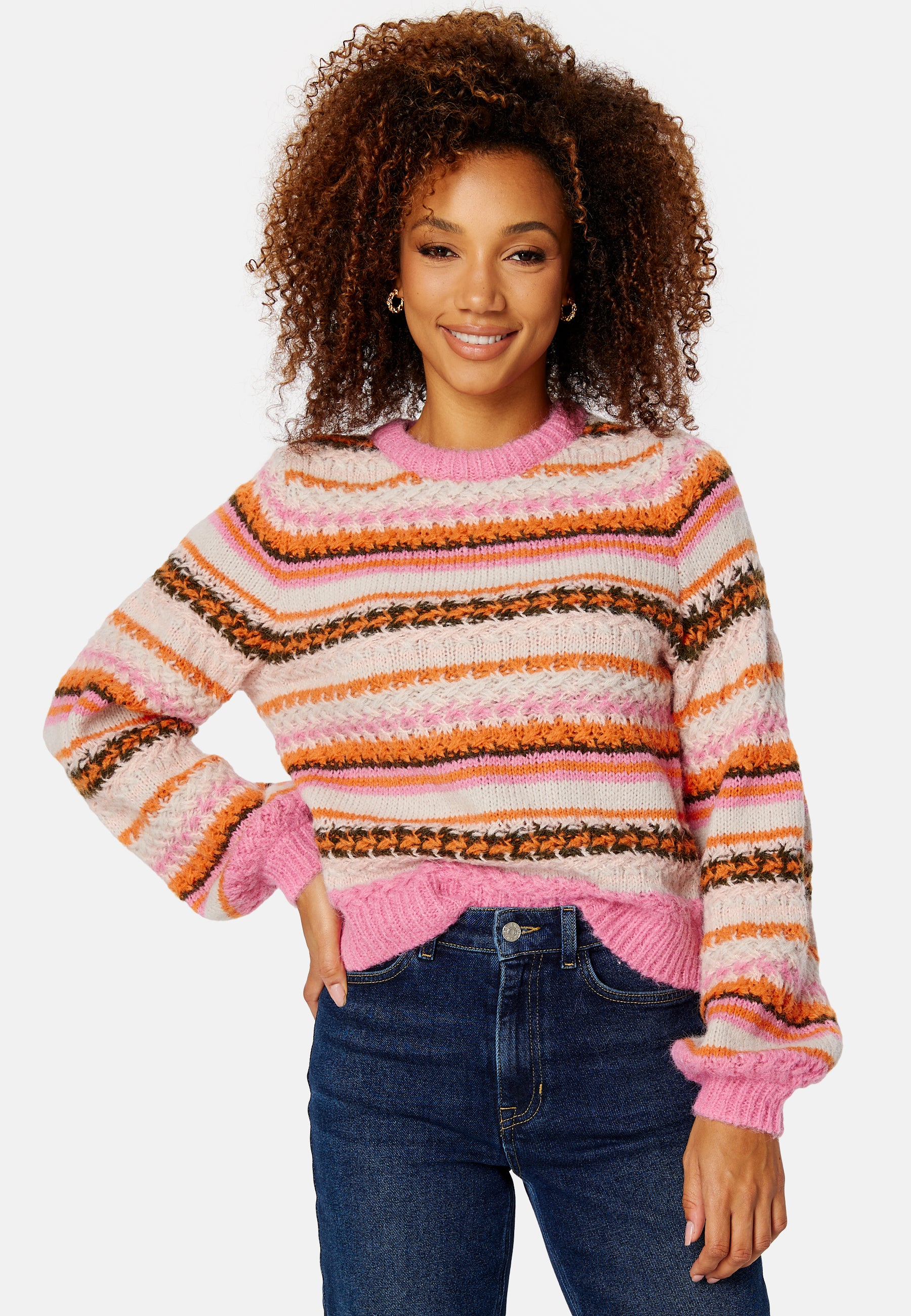 Mable Life L/S Stripe Pullover