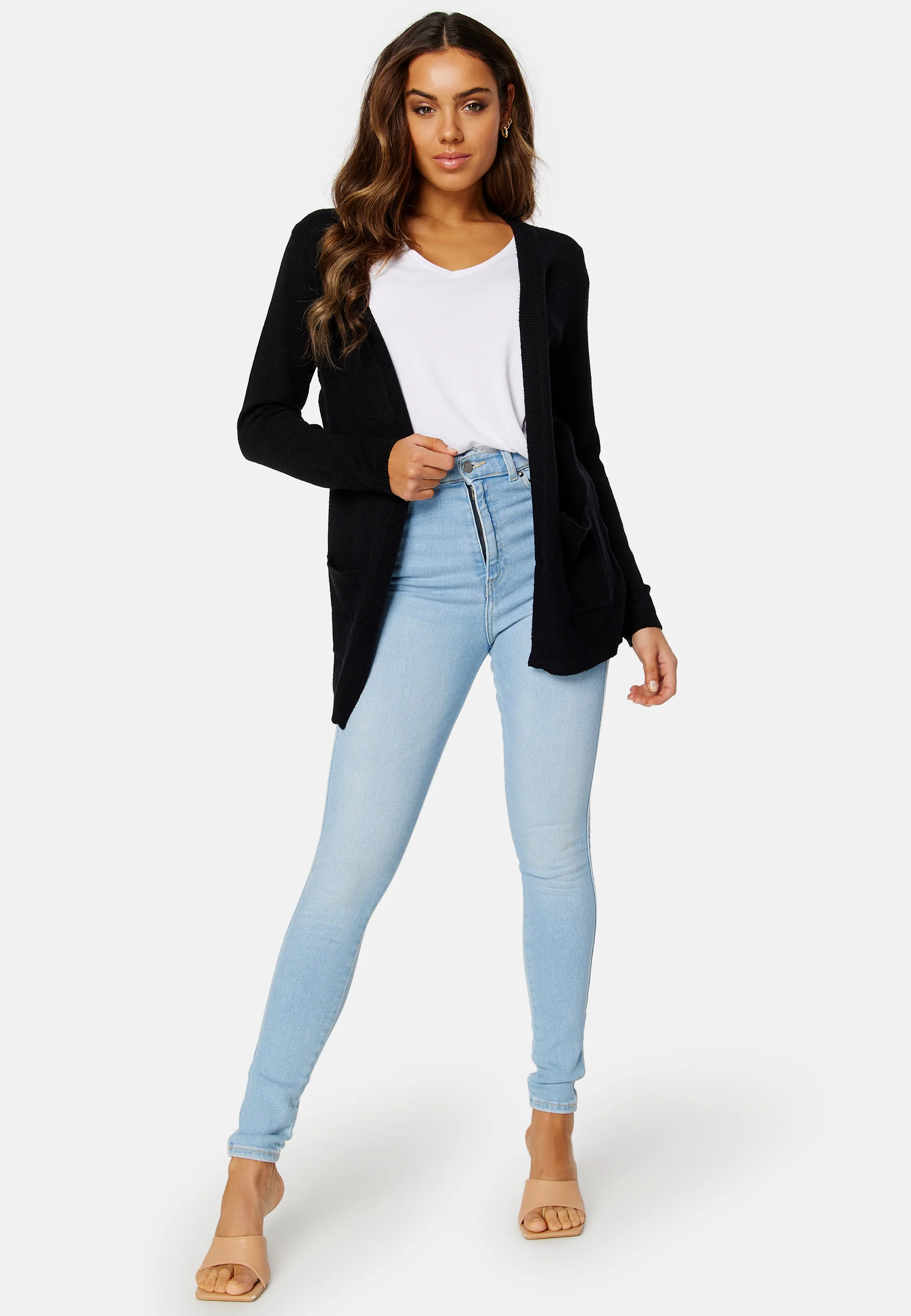 Marco L/S Open Cardigan - Image 2