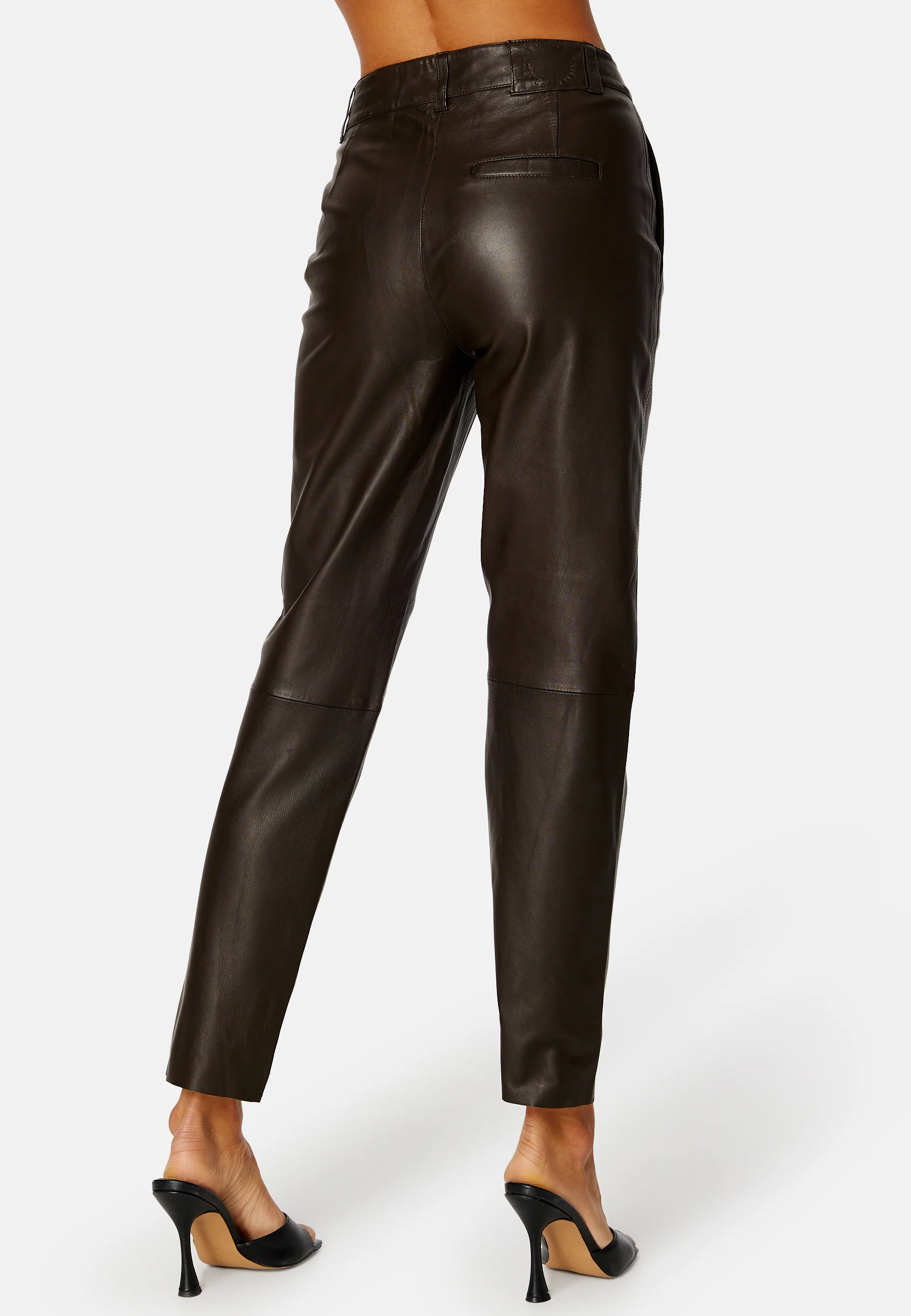 Marie MW Leather Pants - Image 3
