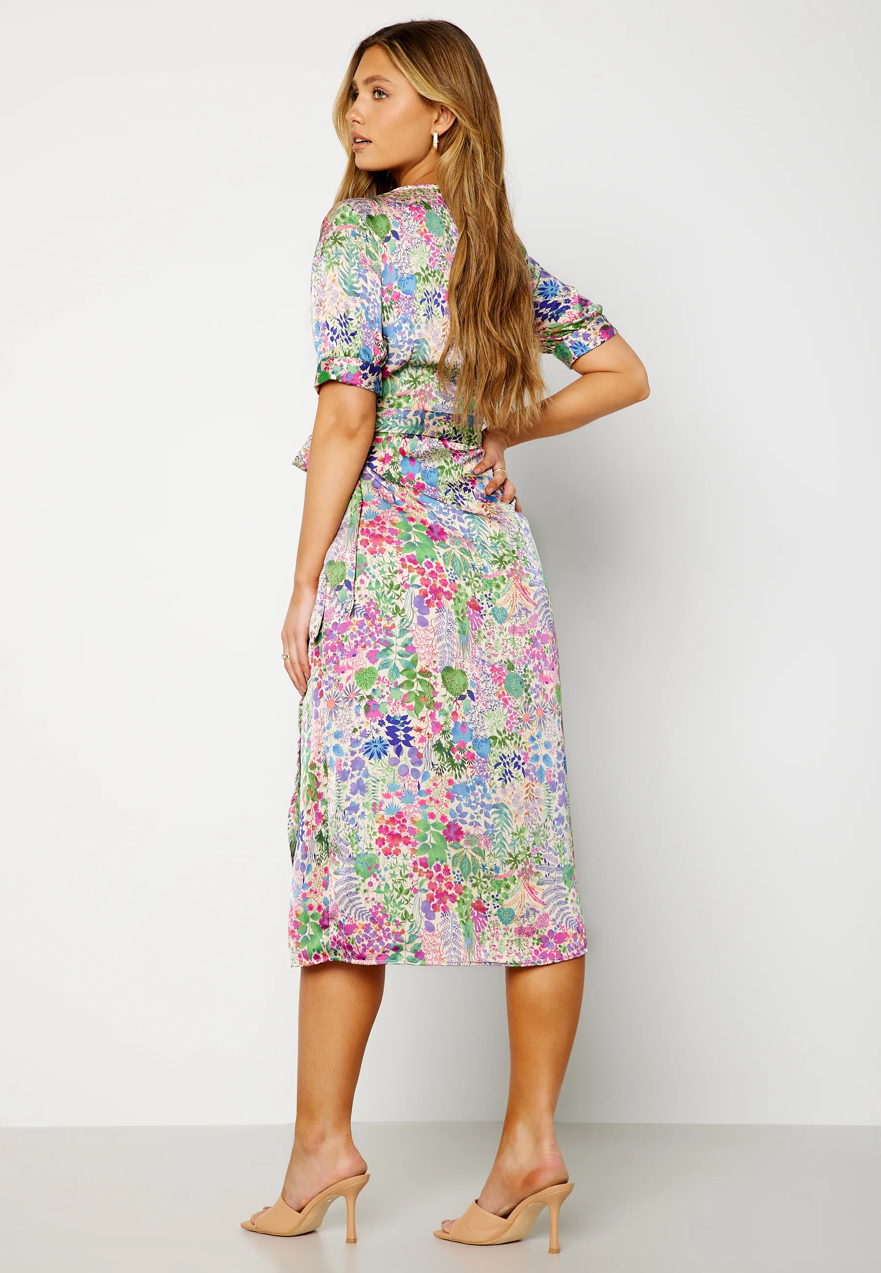 Marika 2/4 Wrap Dress - Image 2