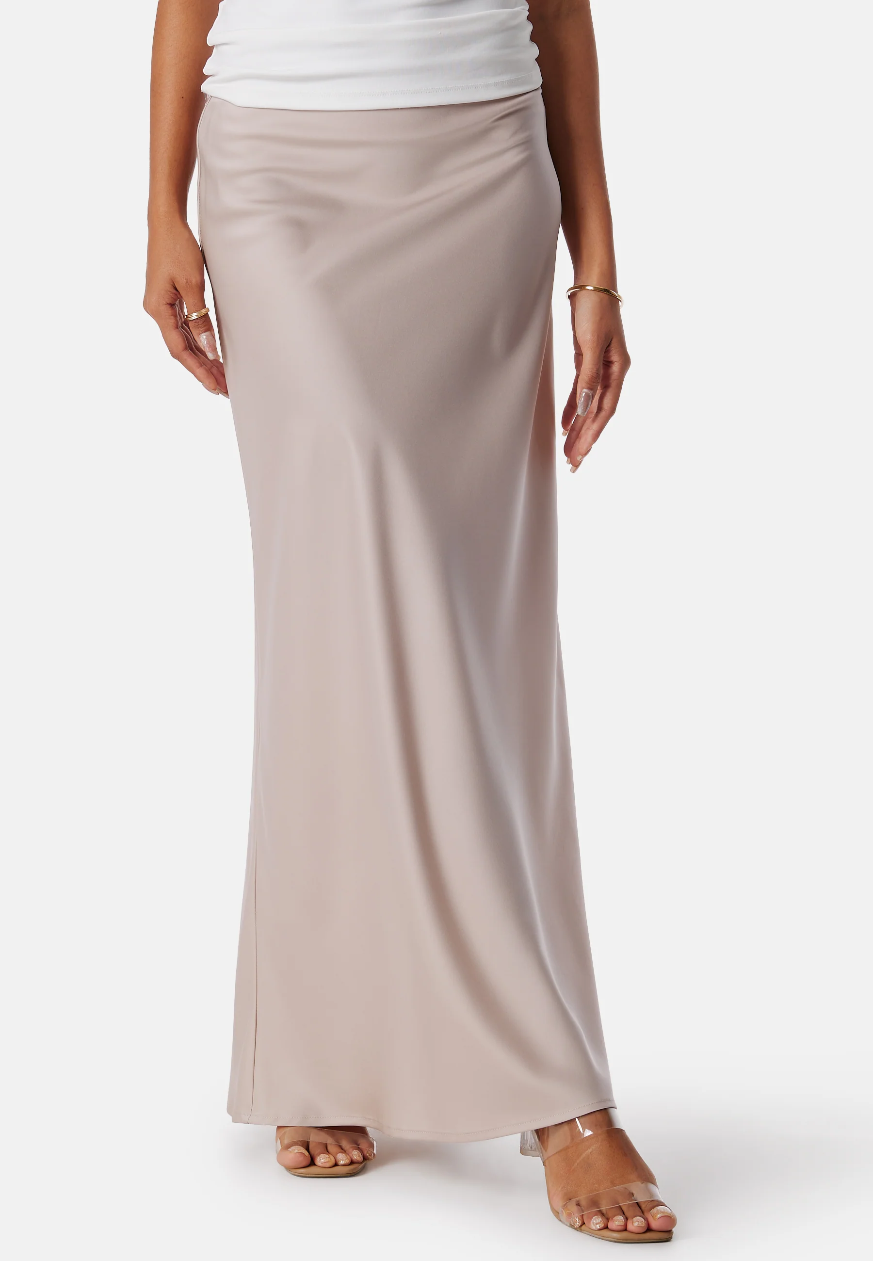 Maxi Satin Skirt - Image 2