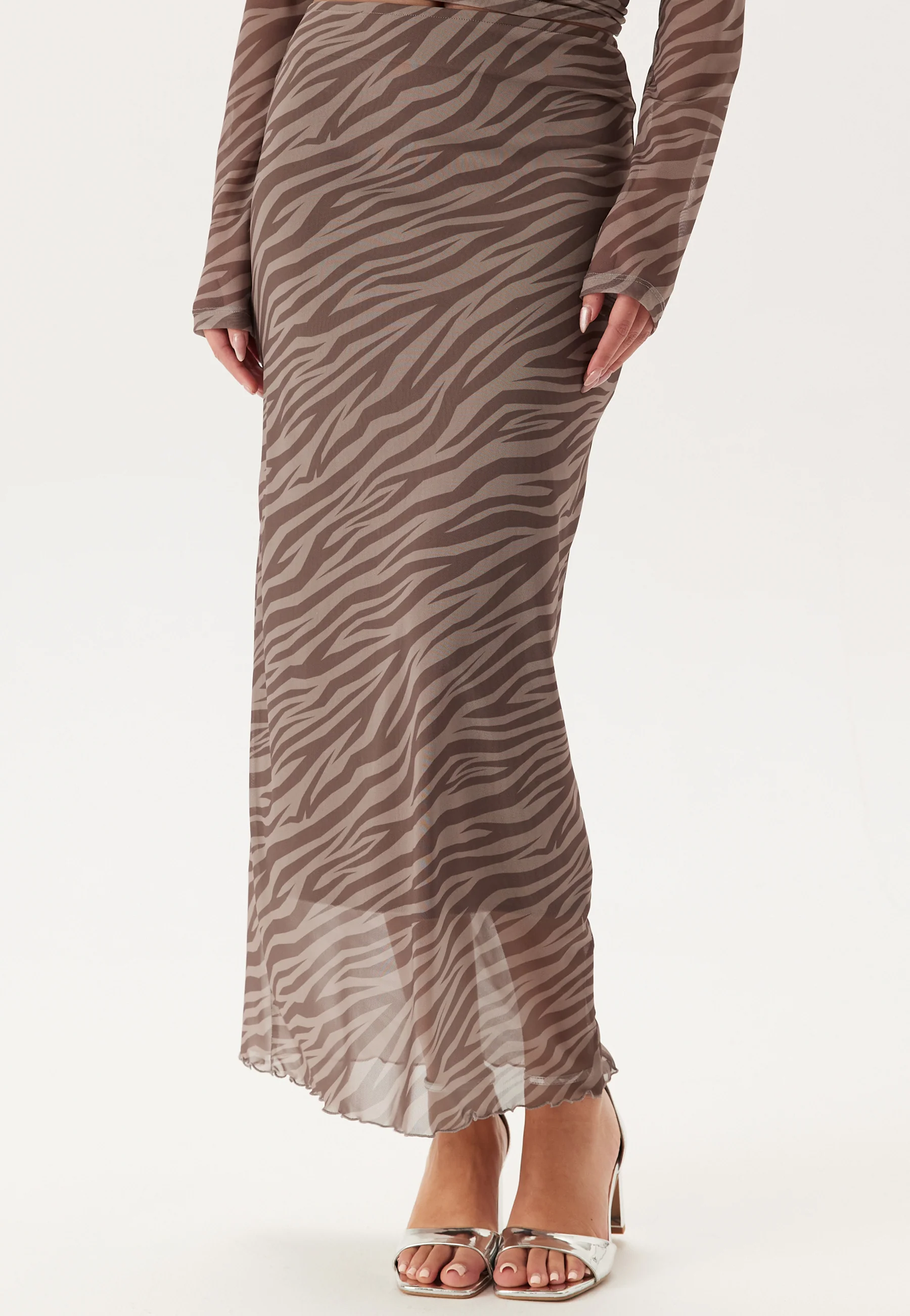 Mesh Maxi Skirt - Image 2