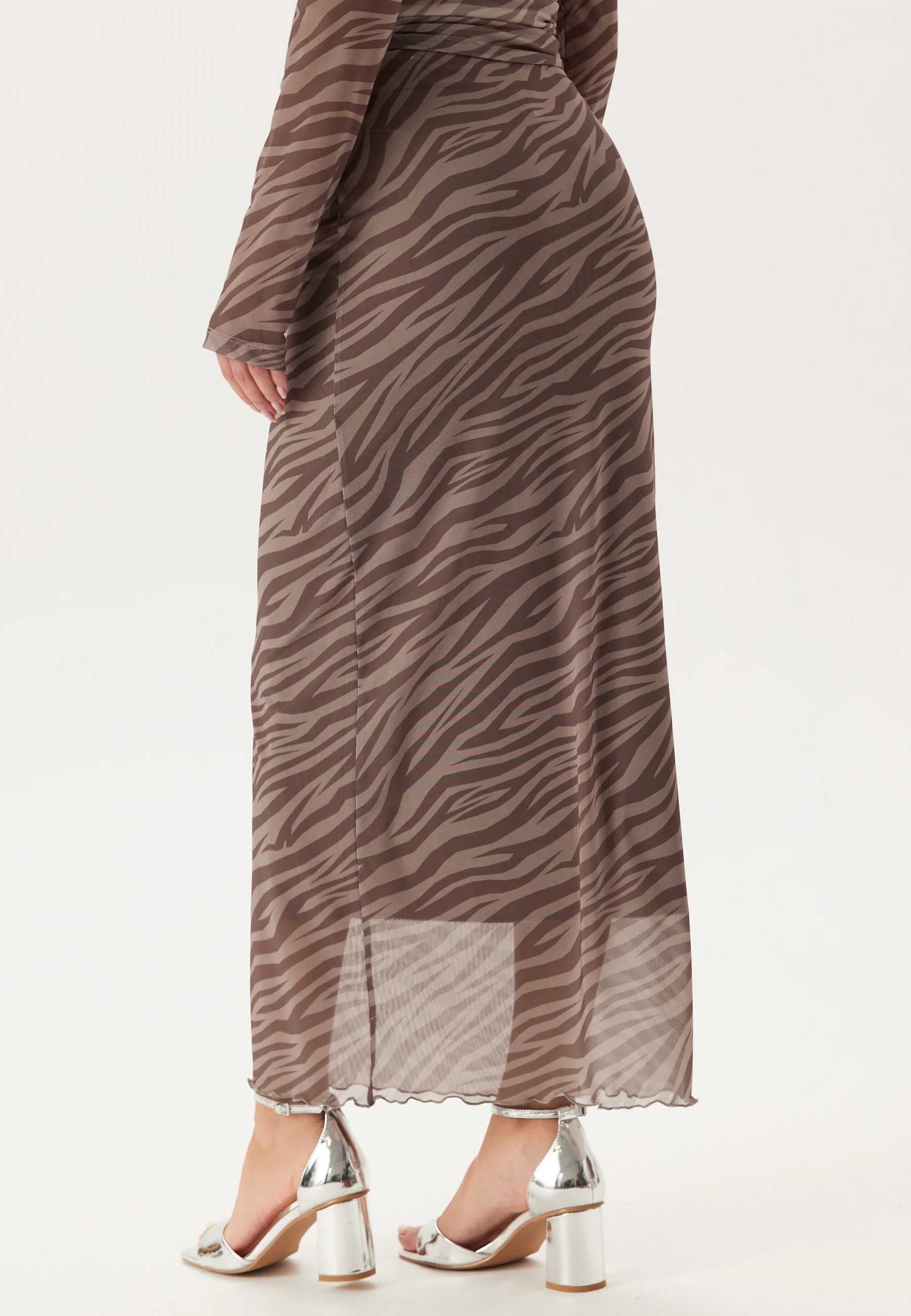 Mesh Maxi Skirt - Image 5