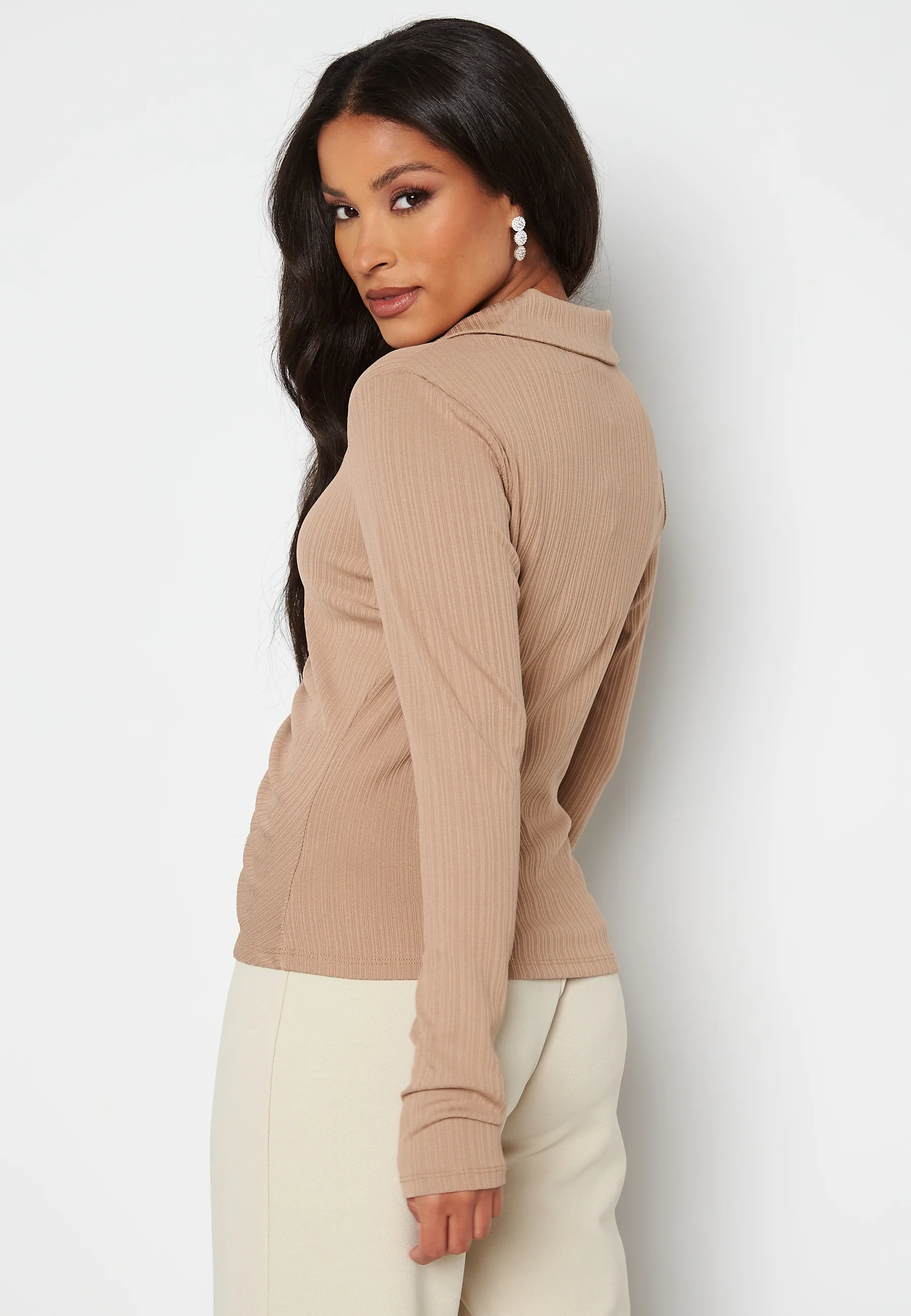 Miano L/S Polo Top - Image 3