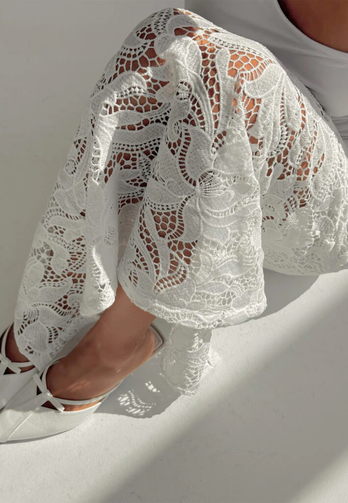 Midi Lace Skirt - Image 7