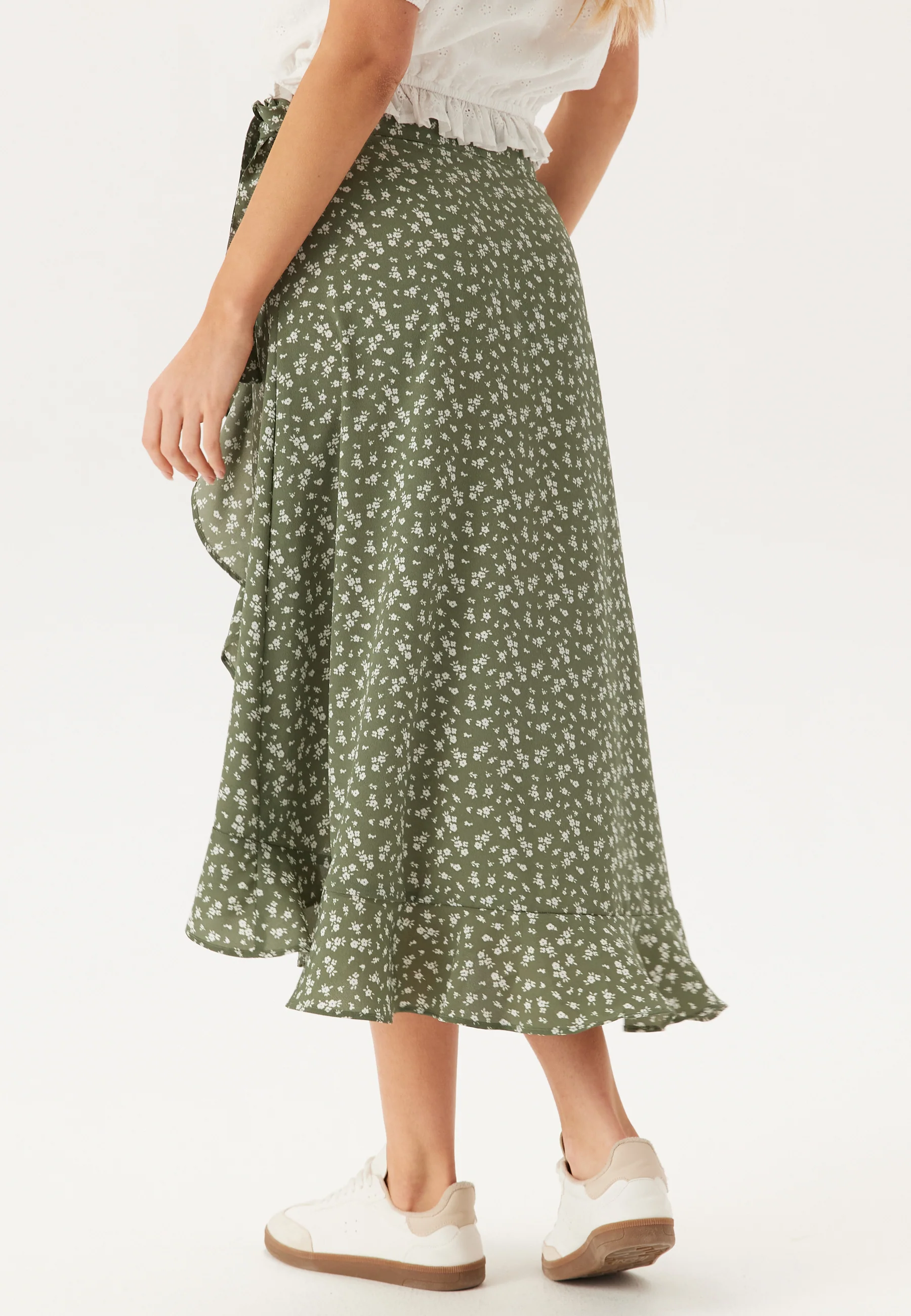 Midi Wrap Skirt - Image 2
