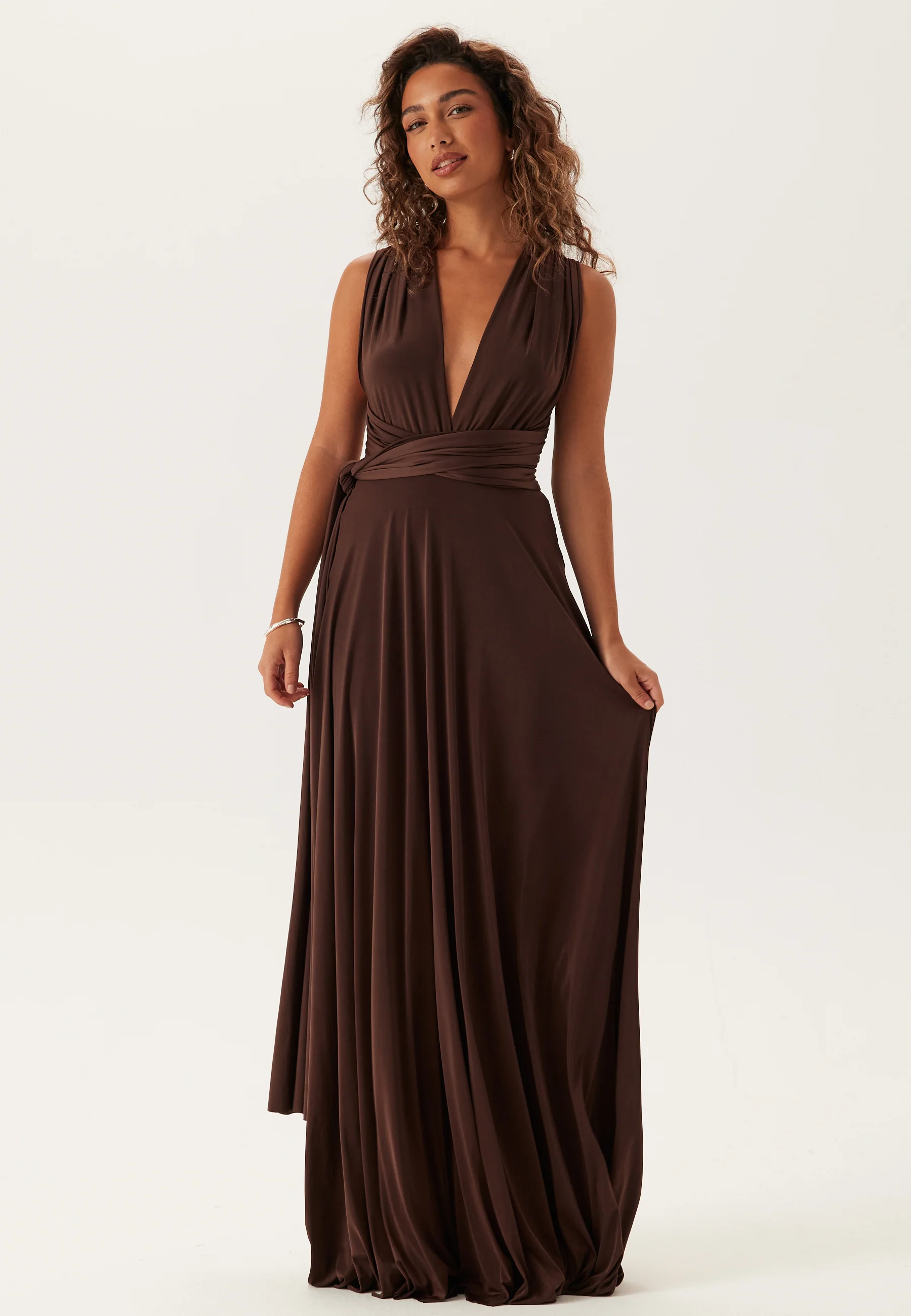 Multi Tie Maxi Dress - Image 3