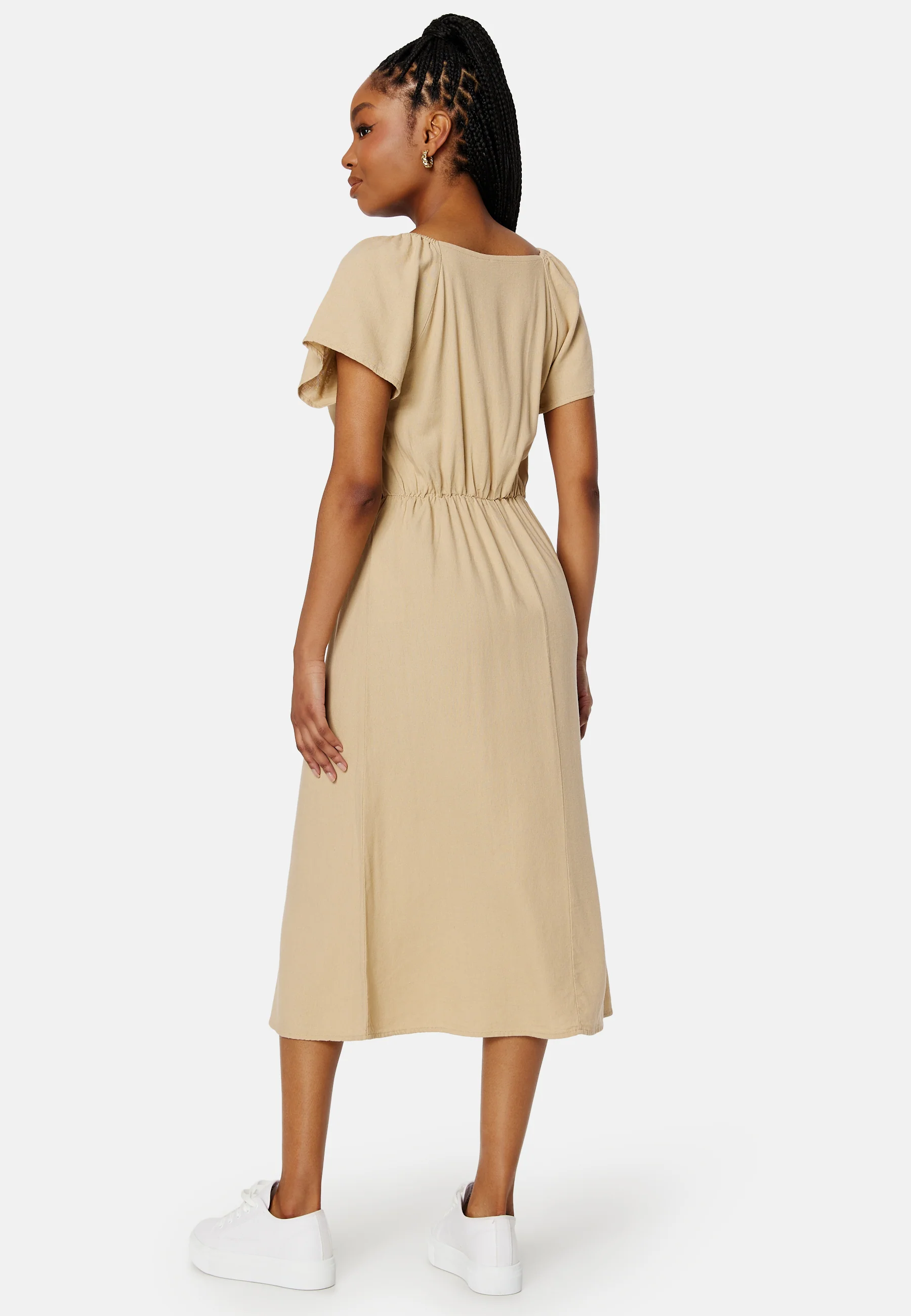 Mymilo SS Calf Dress - Image 2