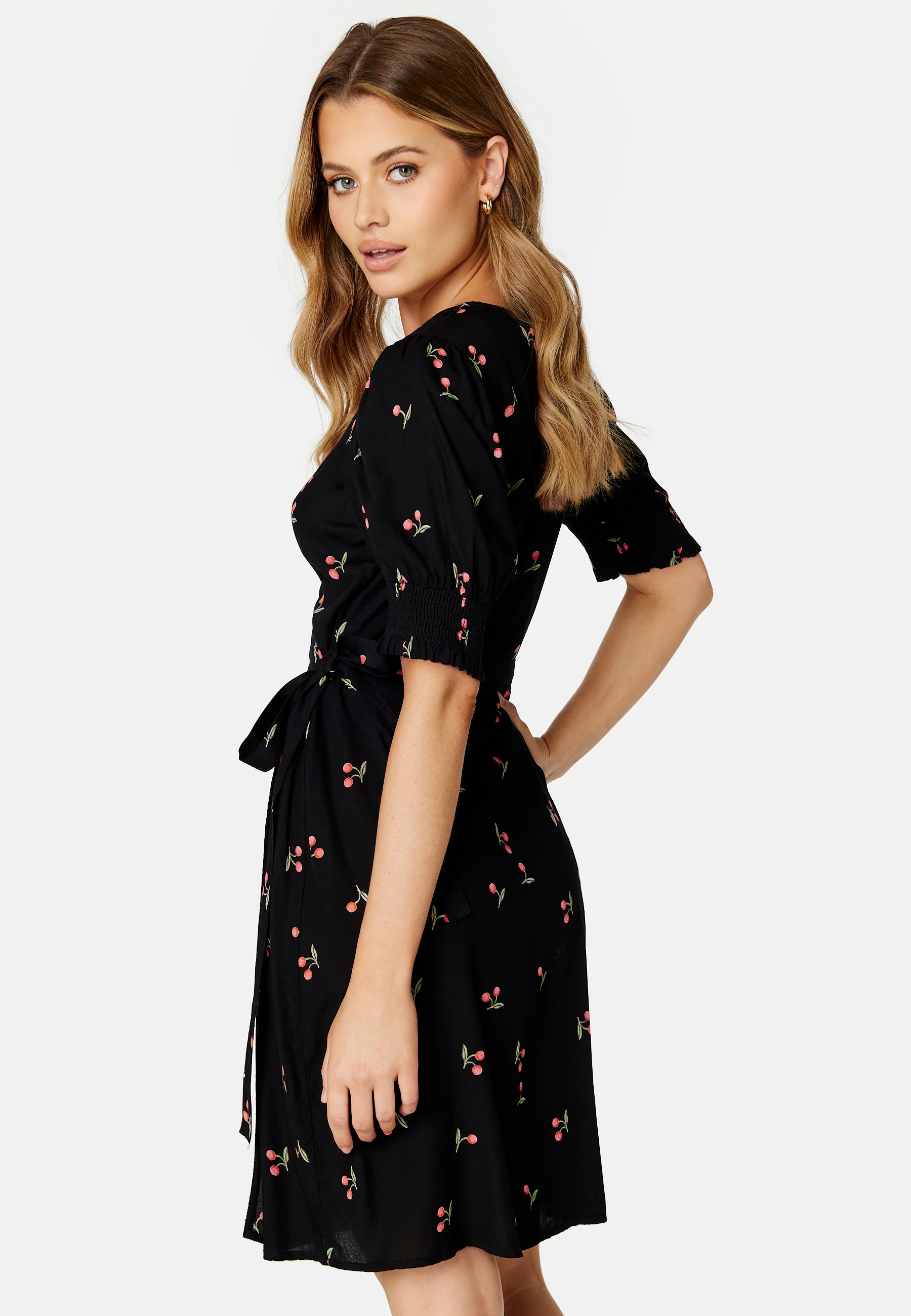 Nya 2/4 Wrap Dress - Image 3