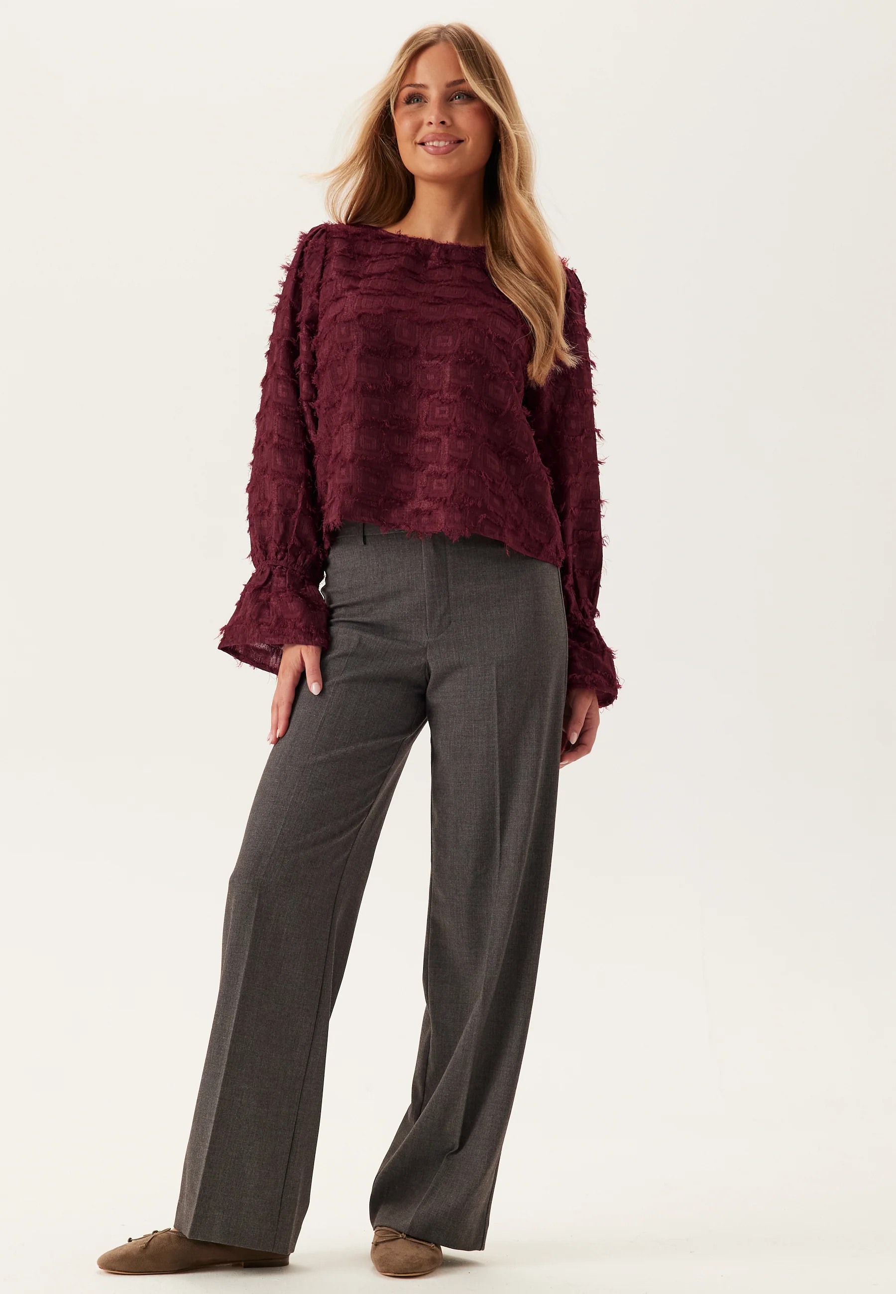 Objdaria Re L/S O-NECK TOP O- - Image 3