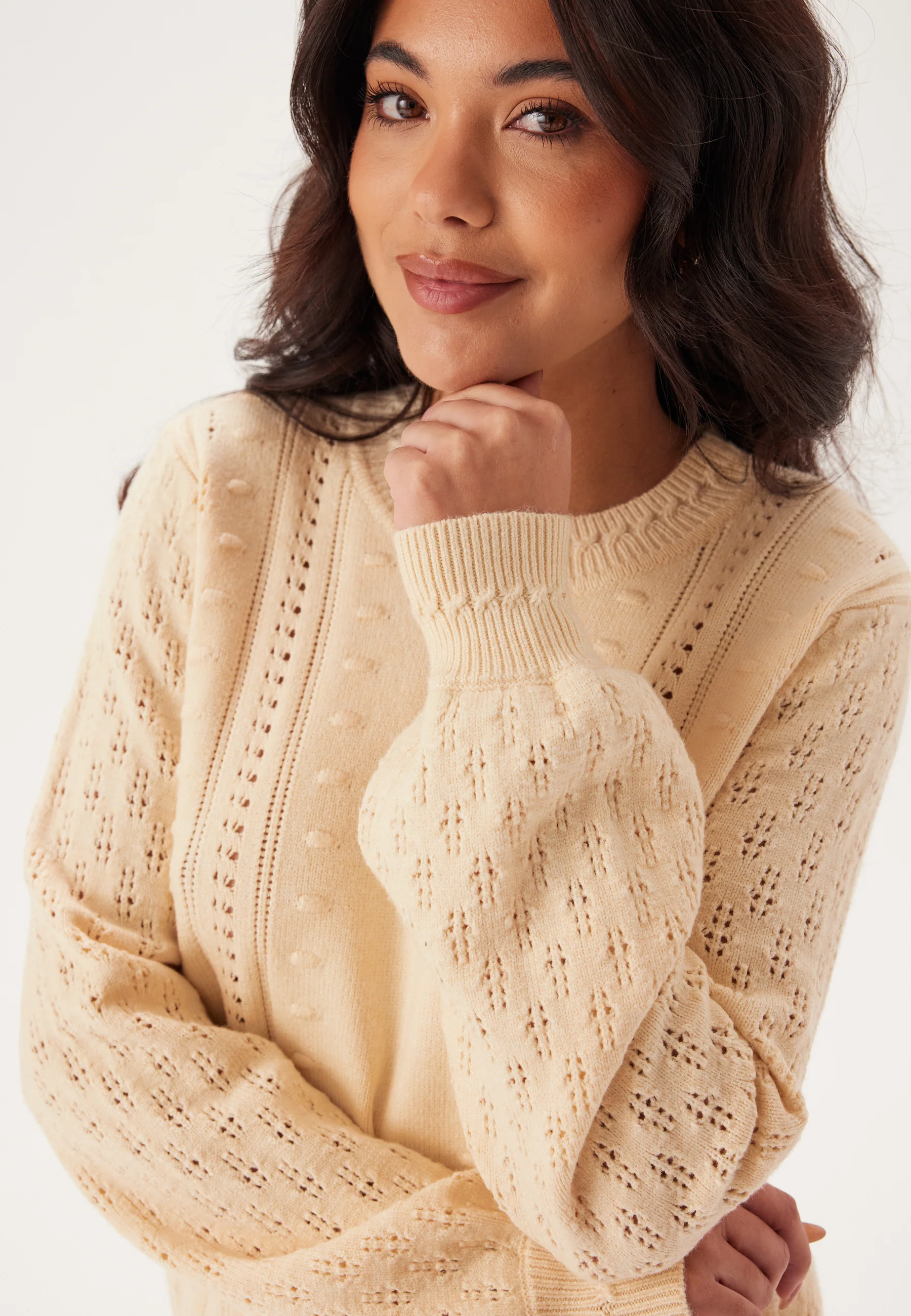 Objinge L/S RE O-NECK KNIT RE - Image 4