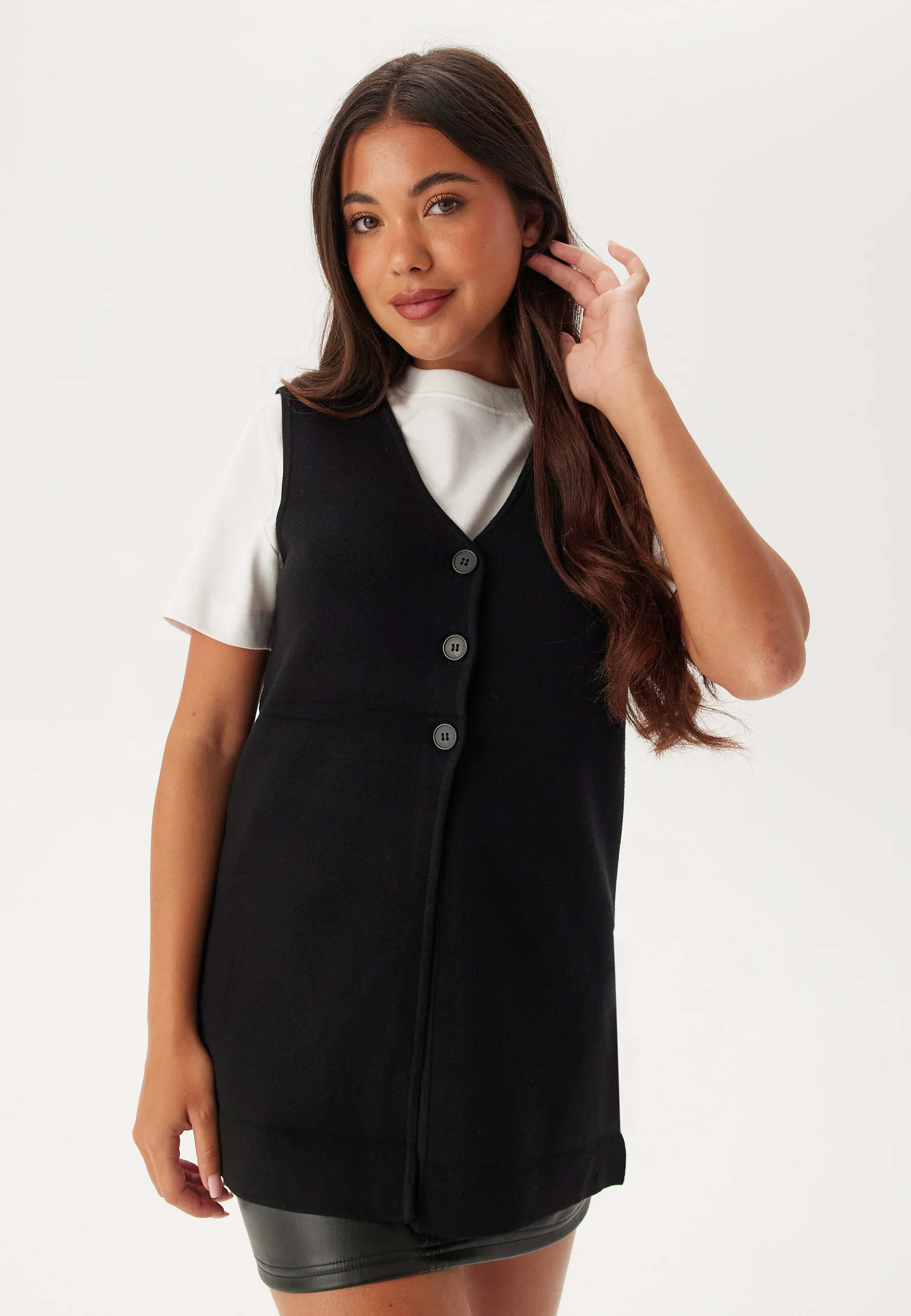Objreynard Lo V-neck Vest Div