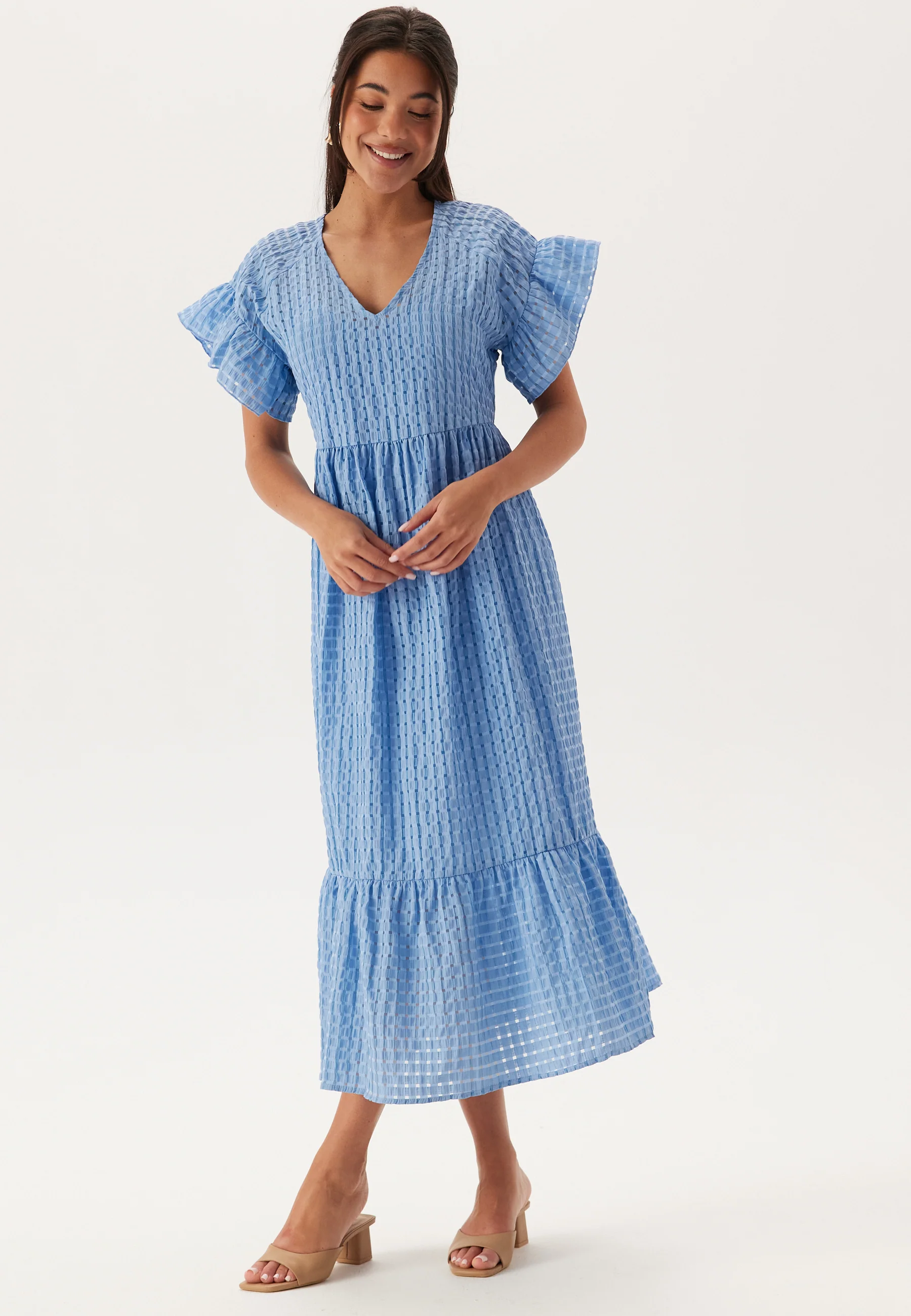 Objvita S/S Long Dress