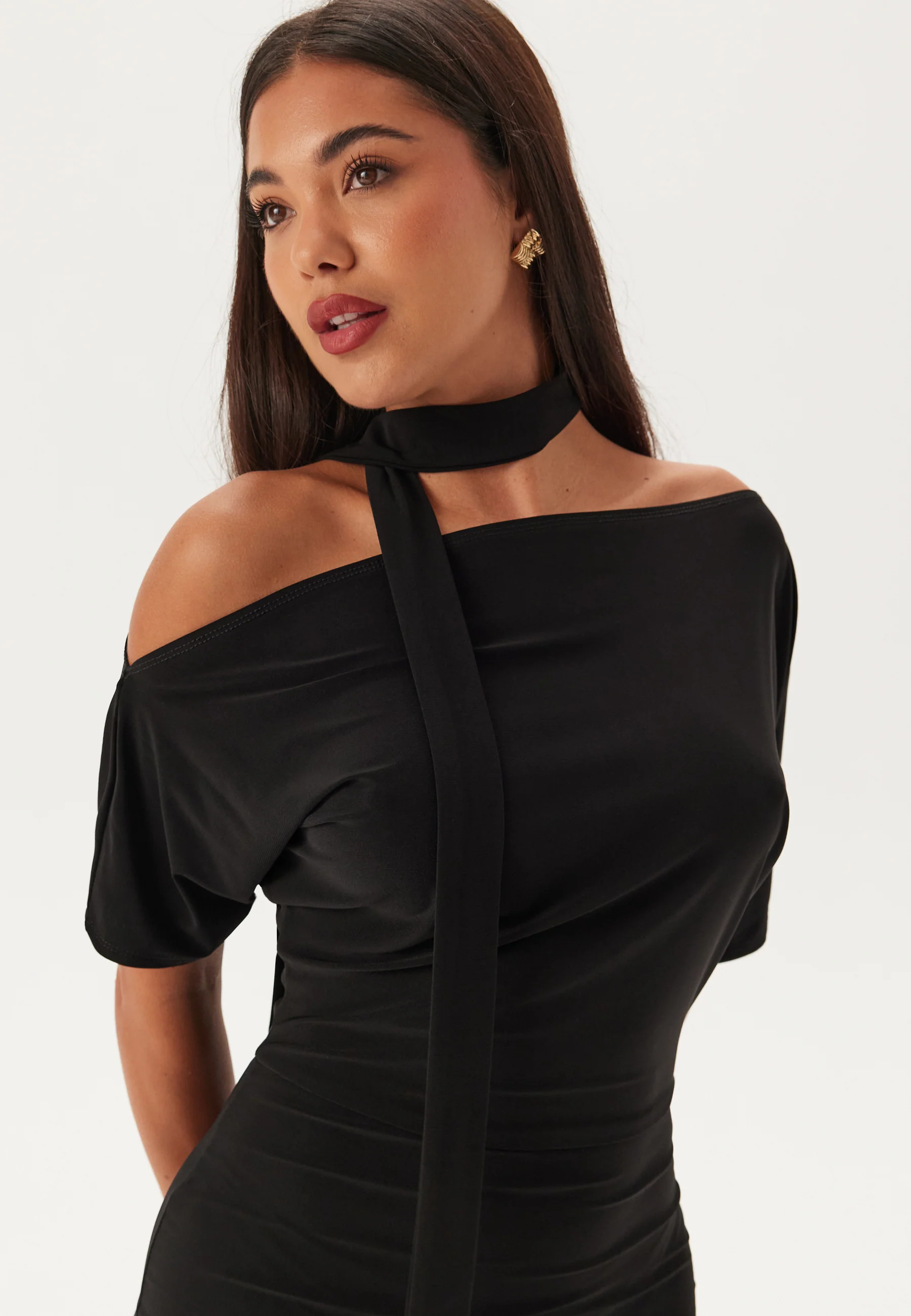 Off Shoulder Midaxi Dress - Image 4