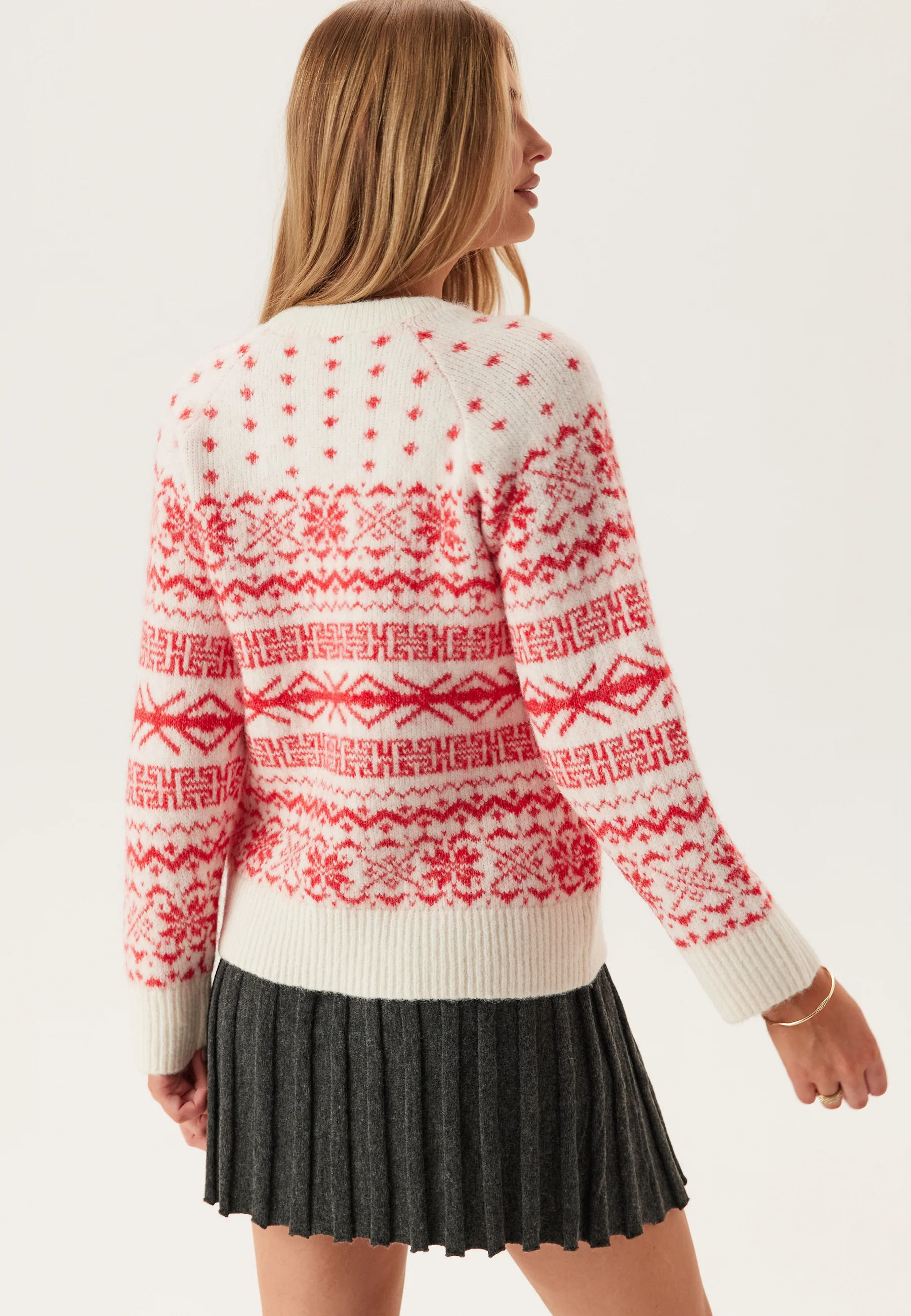 Onlxmas Nordic Ls O-neck Knt - Image 3