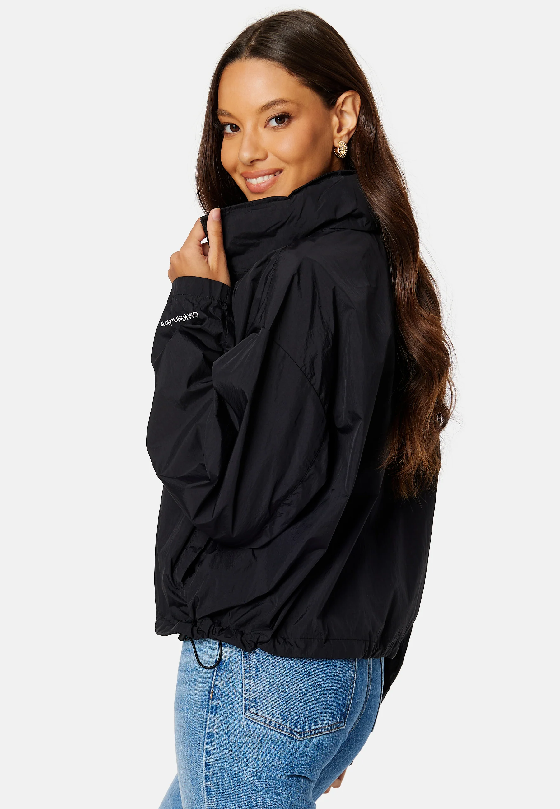 Packable Hood Windbreaker Jacket - Image 4