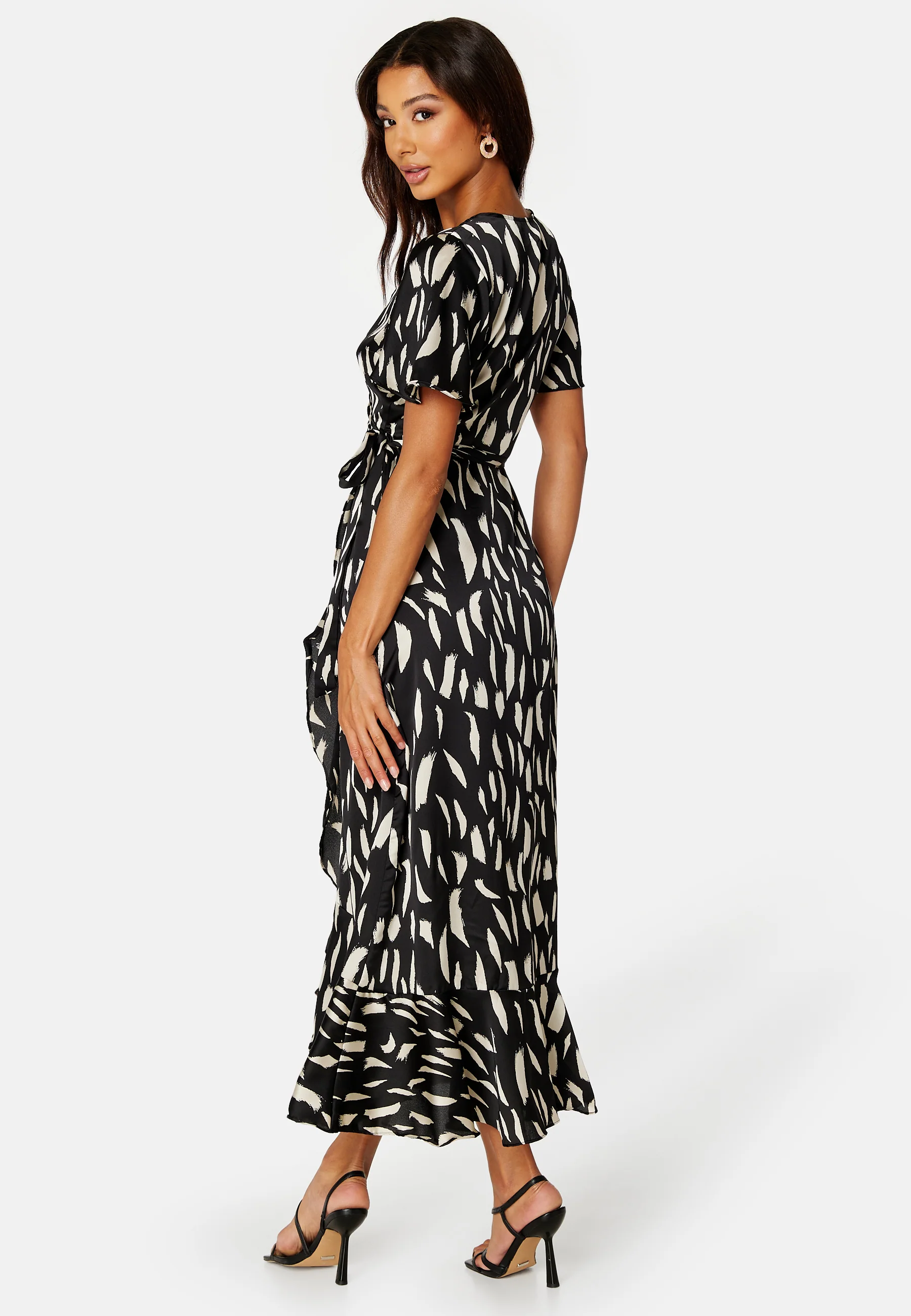 Papaya S/S Wrap Dress - Image 2