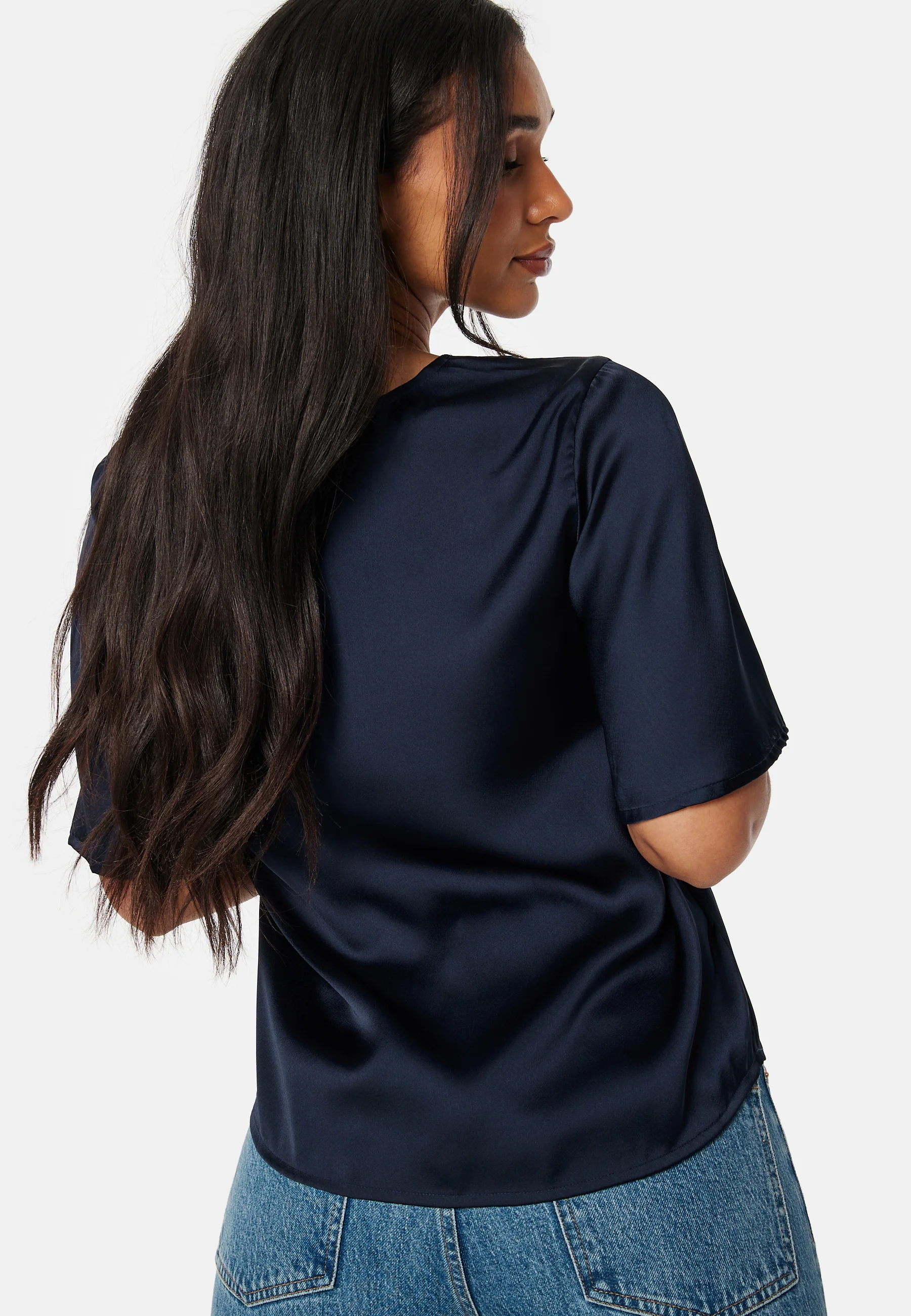 Pasion Satin Blouse - Image 2