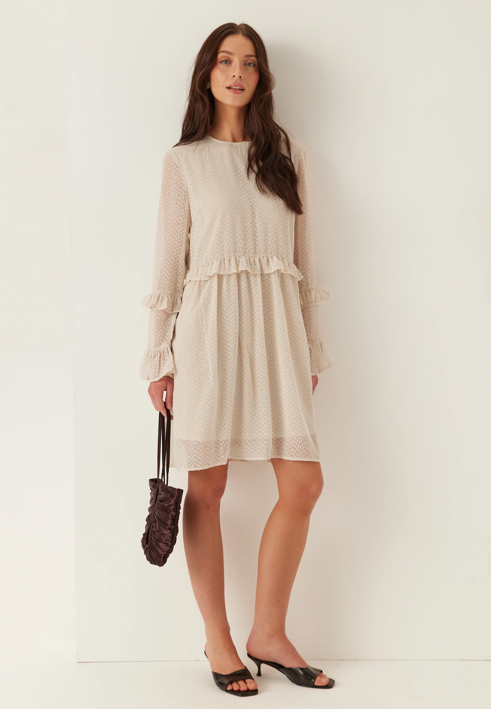 Pcbabette Ls Dress - Image 2