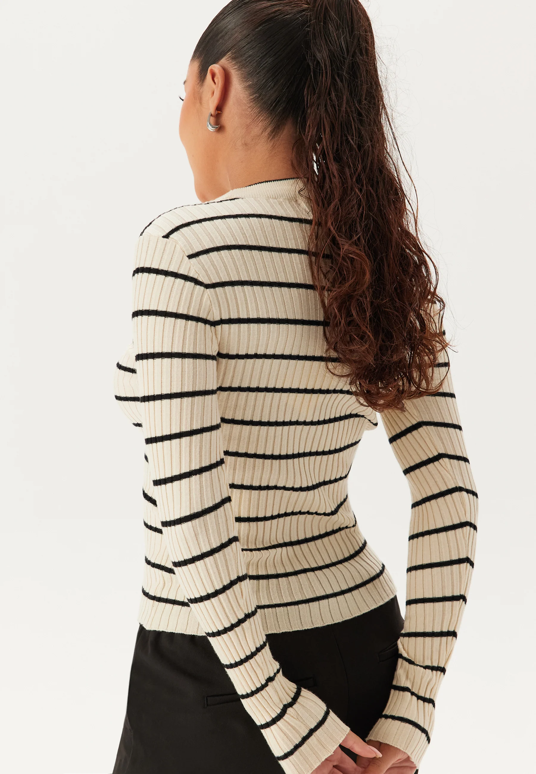 Pccrista LS O-Neck Knit - Image 2