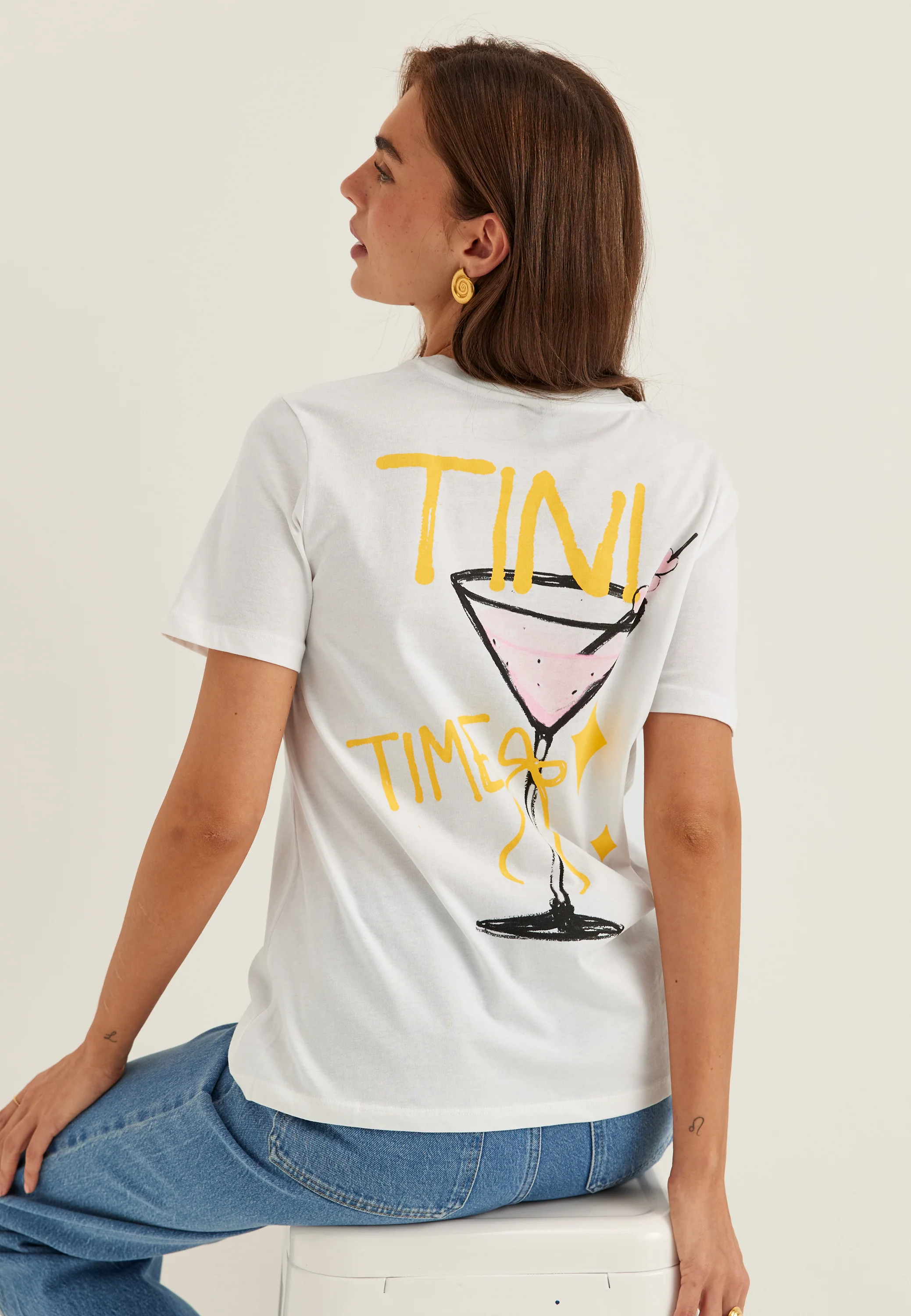 Pcgigi Ss Printed T-shirt - Image 2