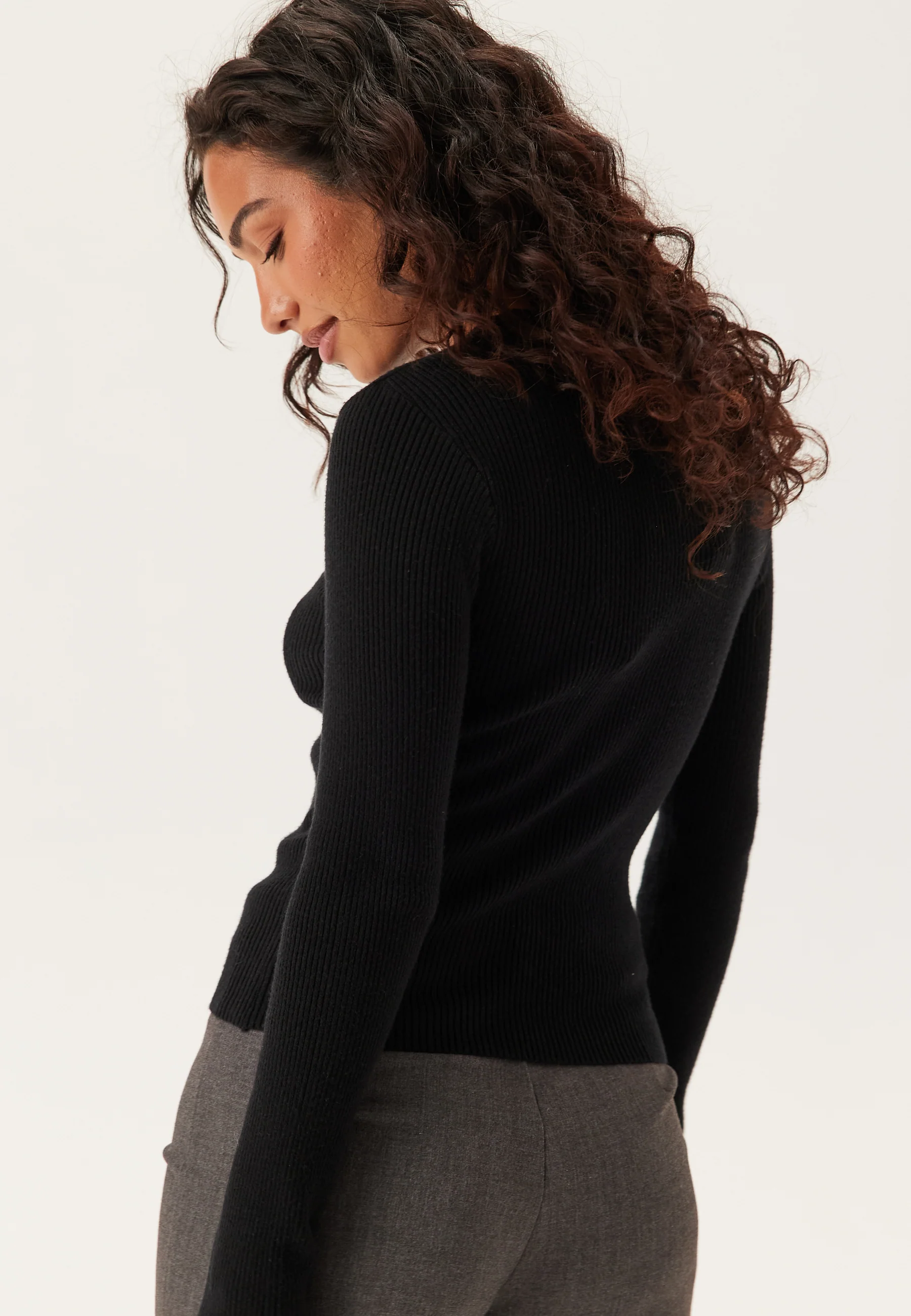 Pcmira New Ls O-neck Knit - Image 2