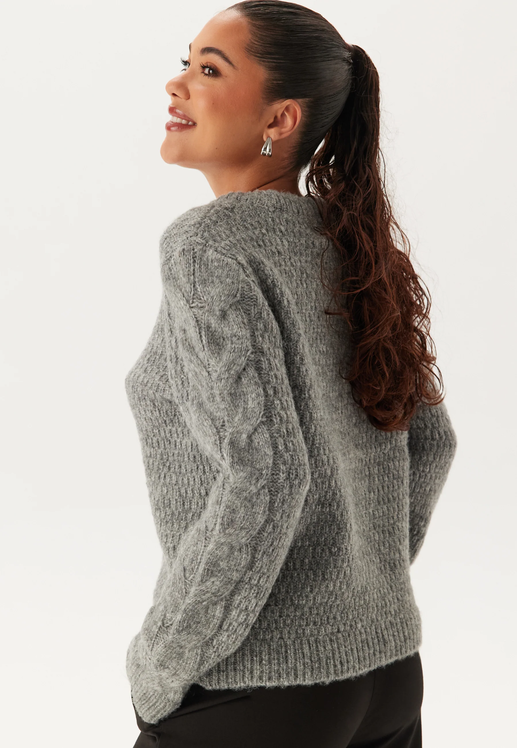 Pcnina Ls O-neck Knit - Image 2