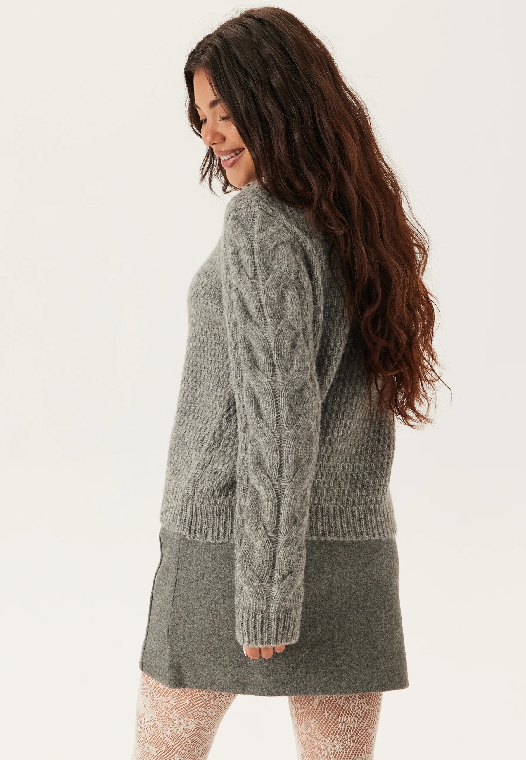 Pcnina Ls O-neck Knit - Image 4