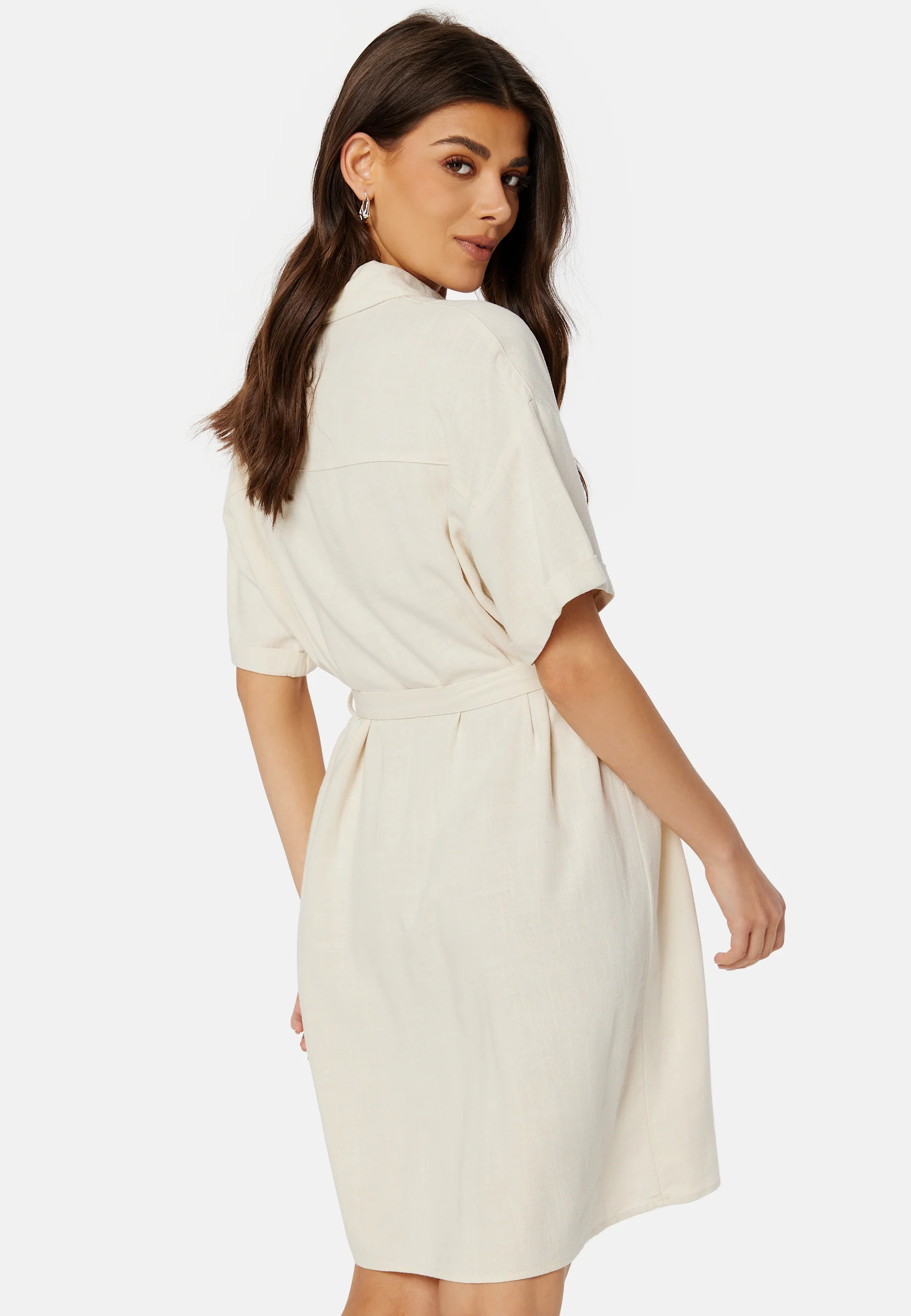 Pcvinsty Linen Shirt Dress - Image 3