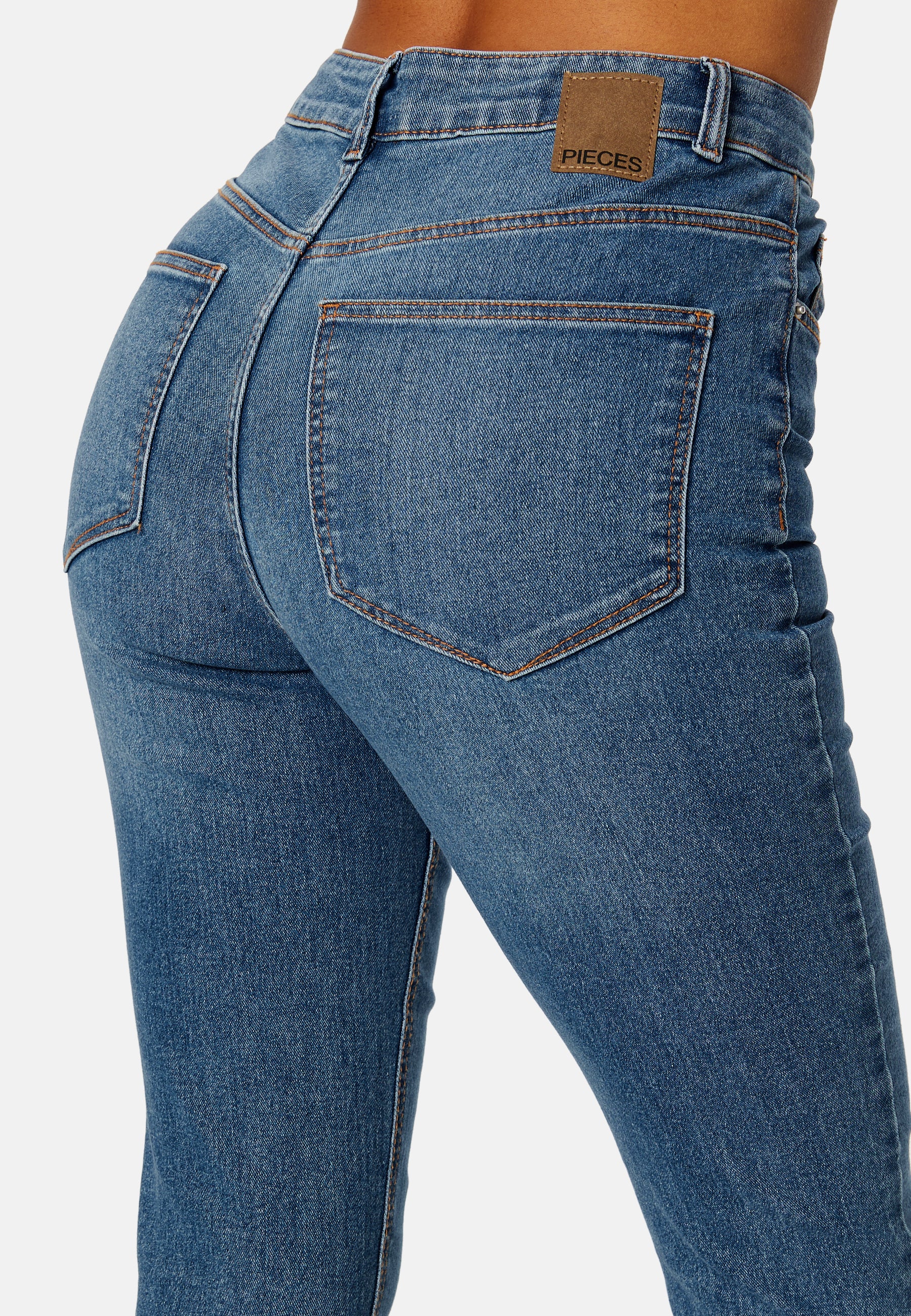 Peggy HW Flared Slit Jeans - Image 6