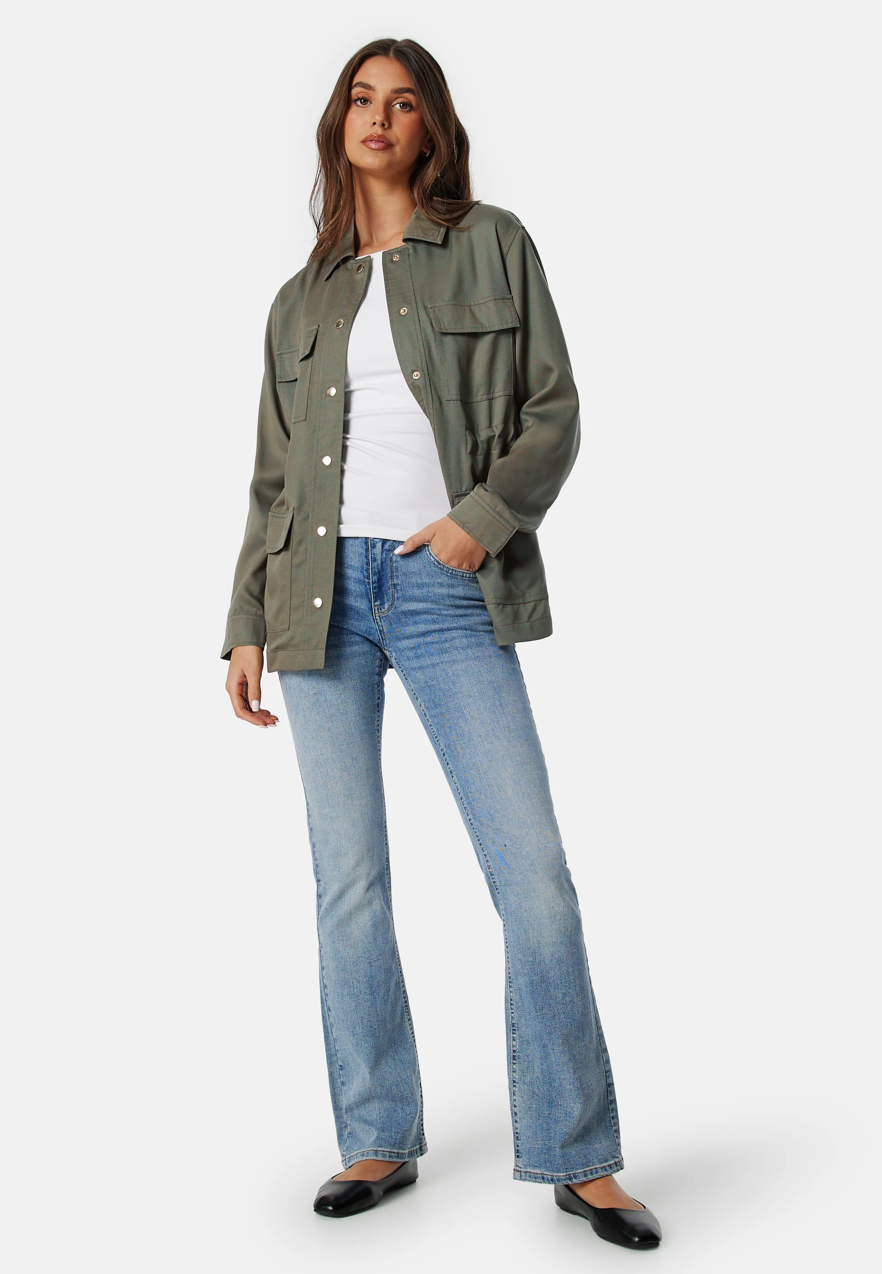 Petula Cargo Soft Shacket