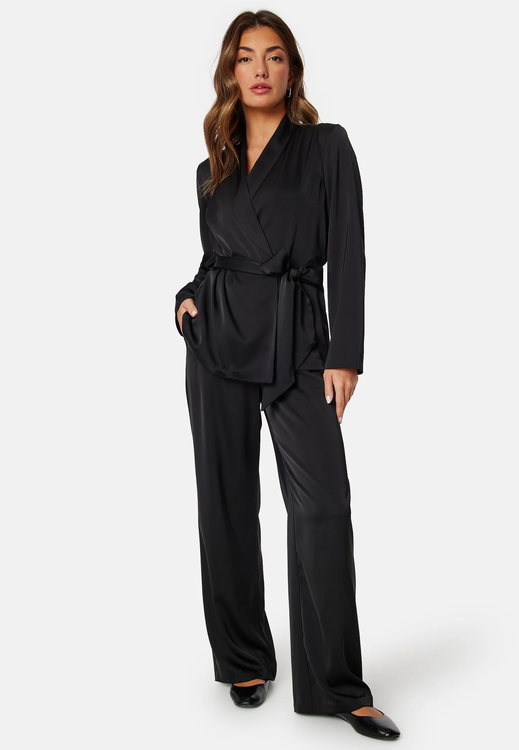Pilar Soft Satin  Blazer - Image 2