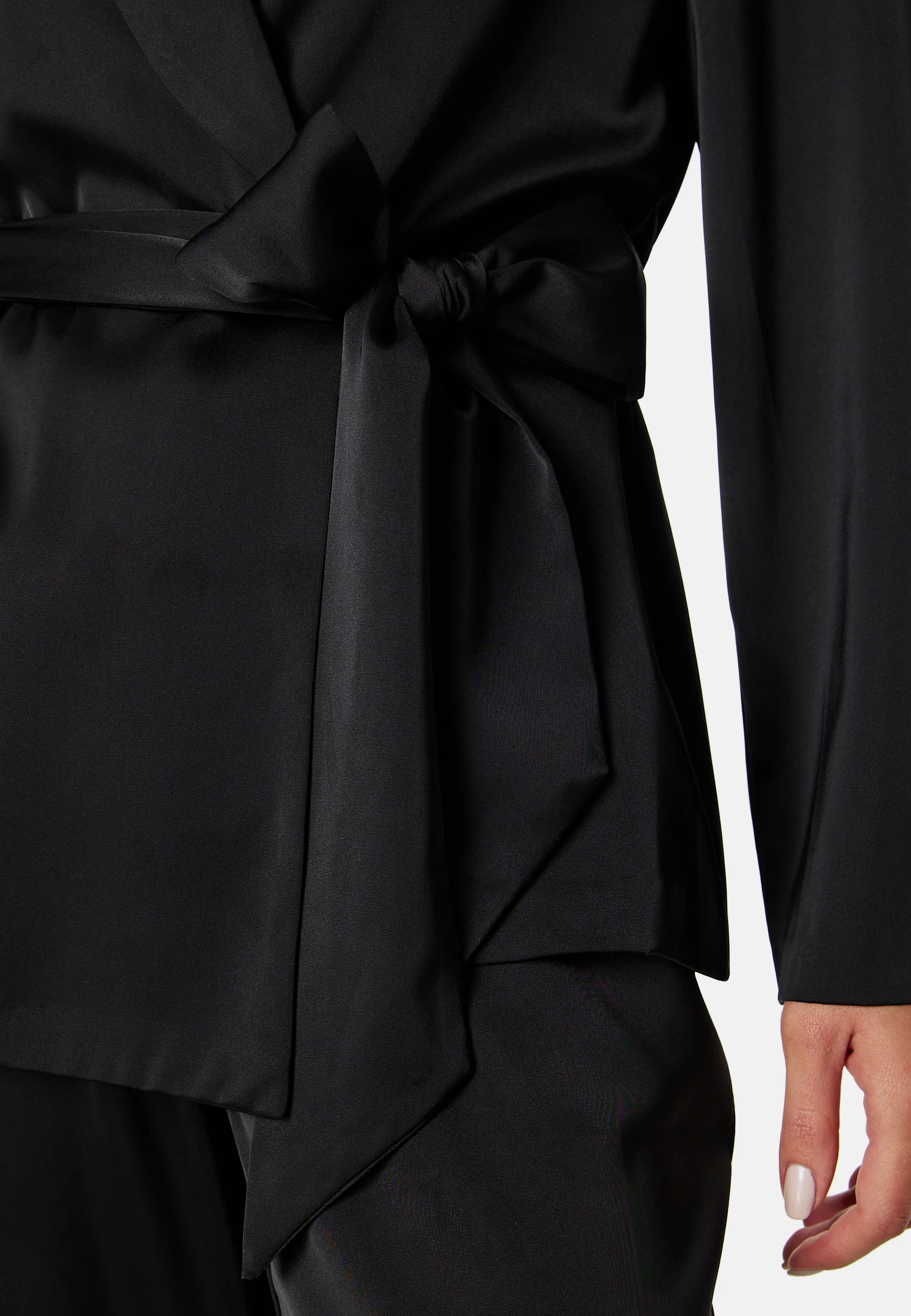 Pilar Soft Satin  Blazer - Image 4