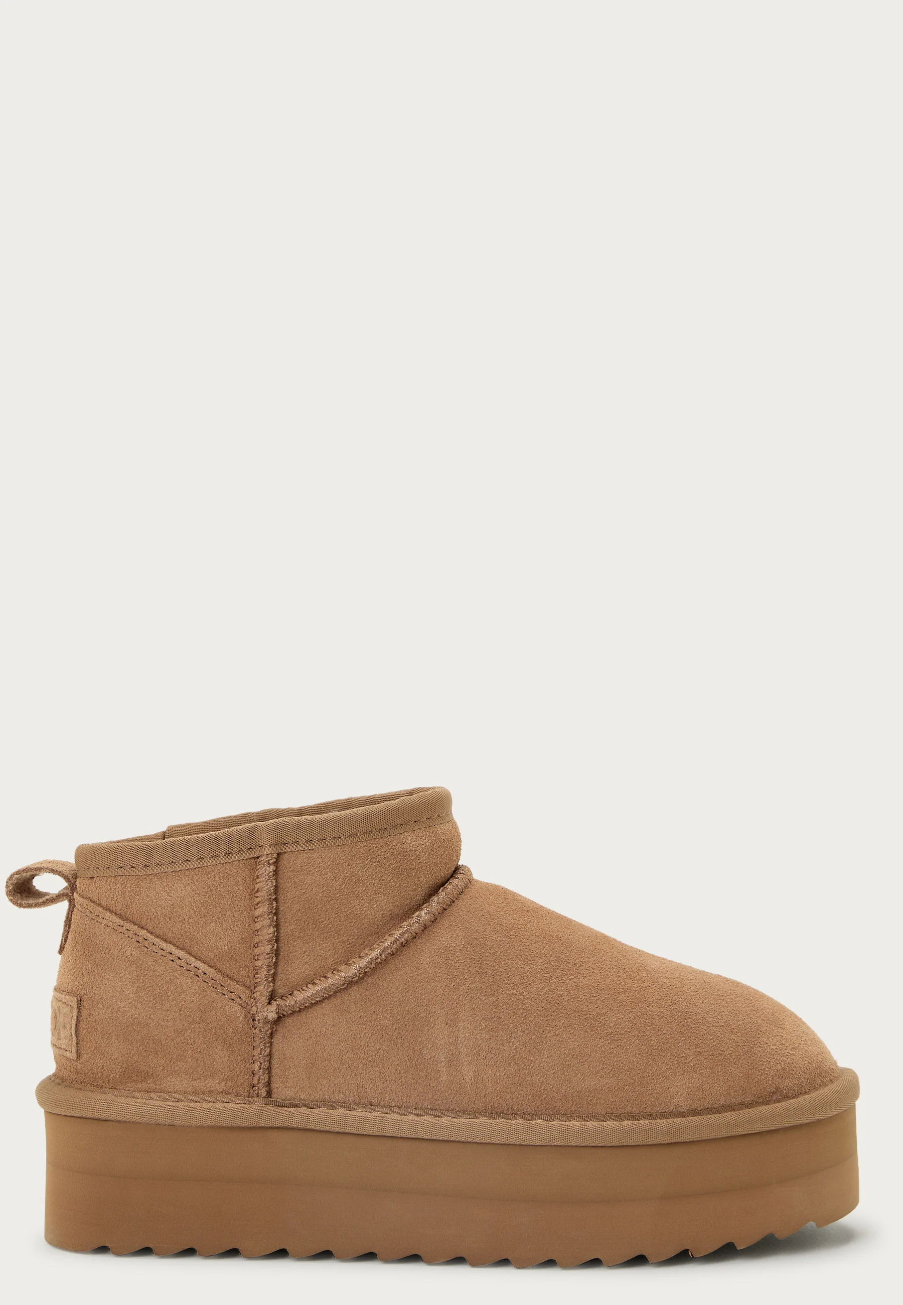 Platform Winter Boot In Suede - Image 2