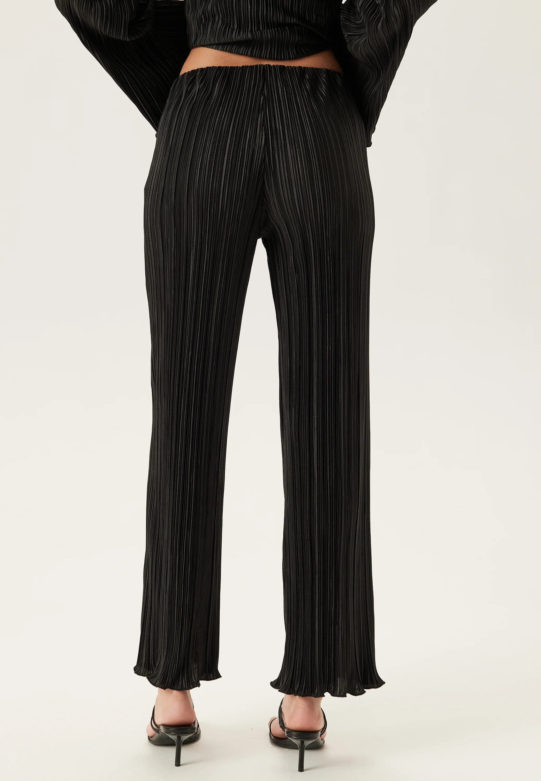 Pleated Frill Trousers - Image 3