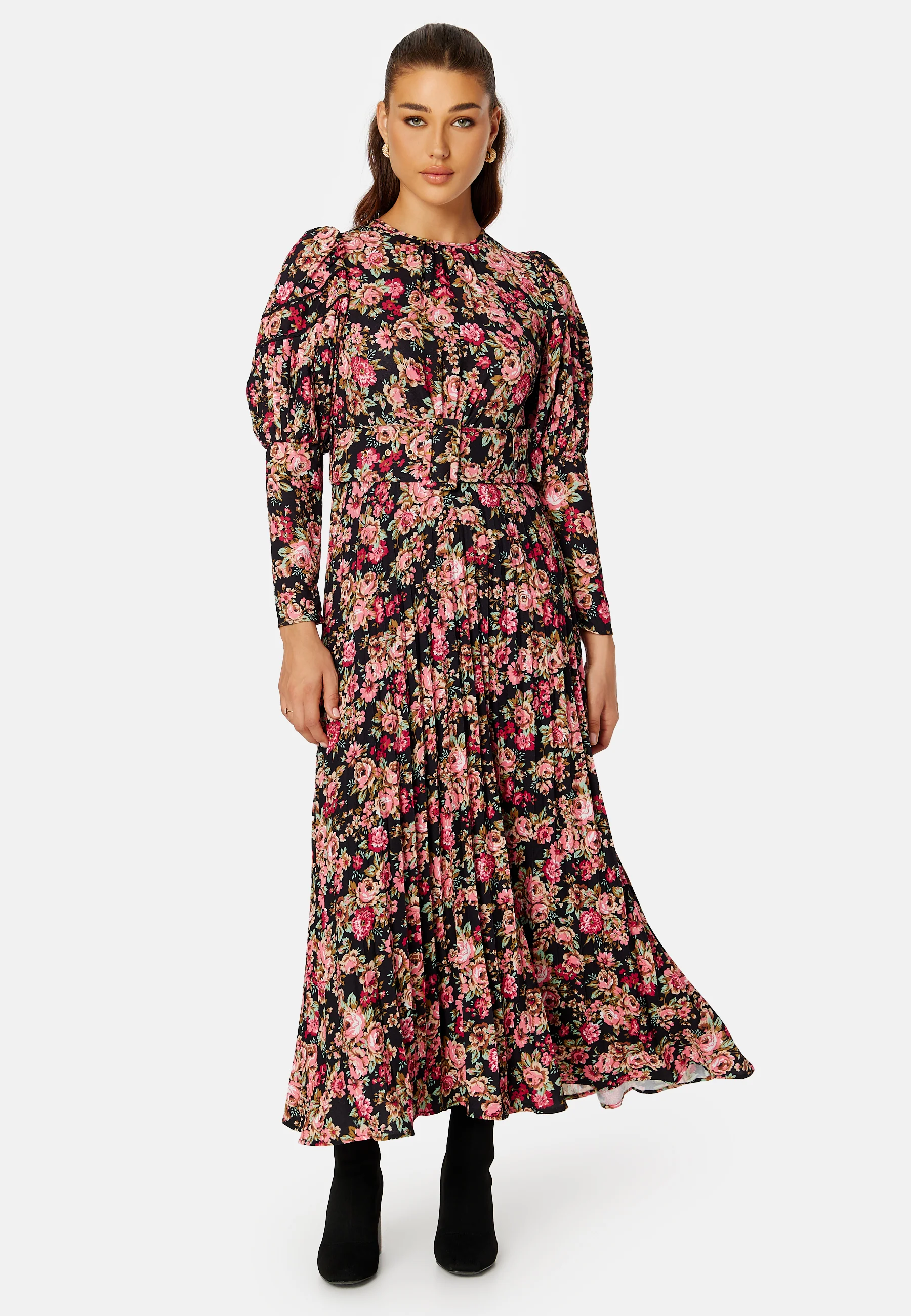 Plisse Midi Dress - Image 3