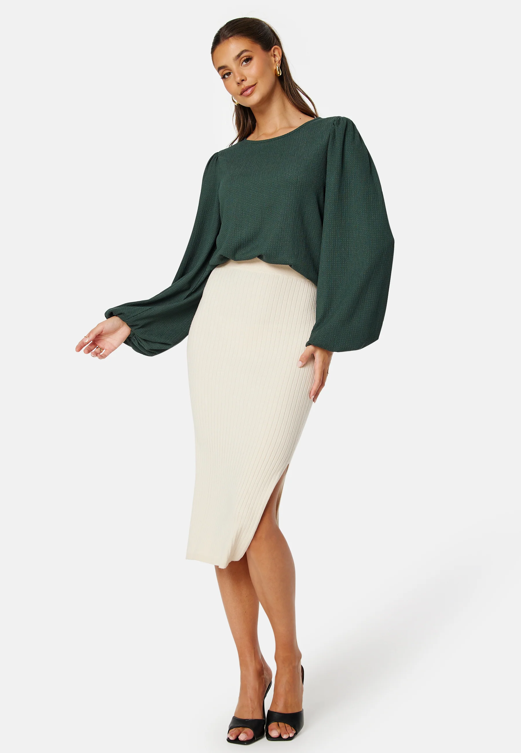 Puff Long Sleeve Blouse - Image 5