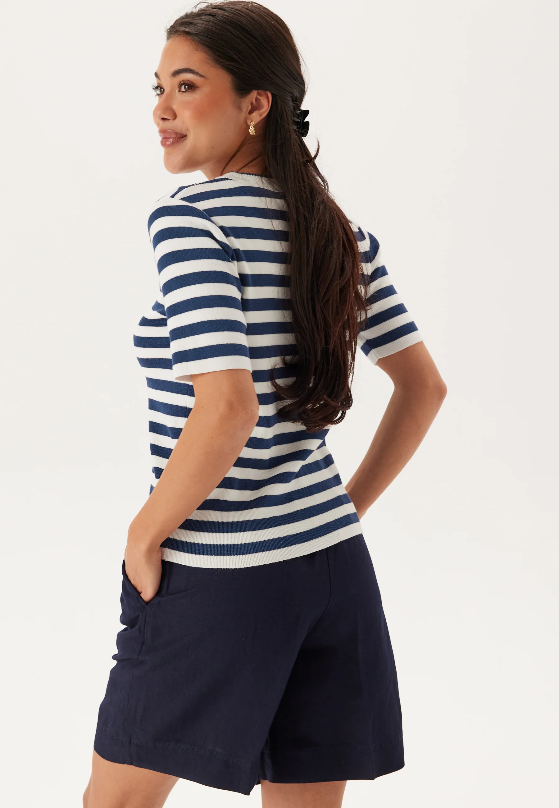 Rel Linen Blend Pull On Shorts - Image 3
