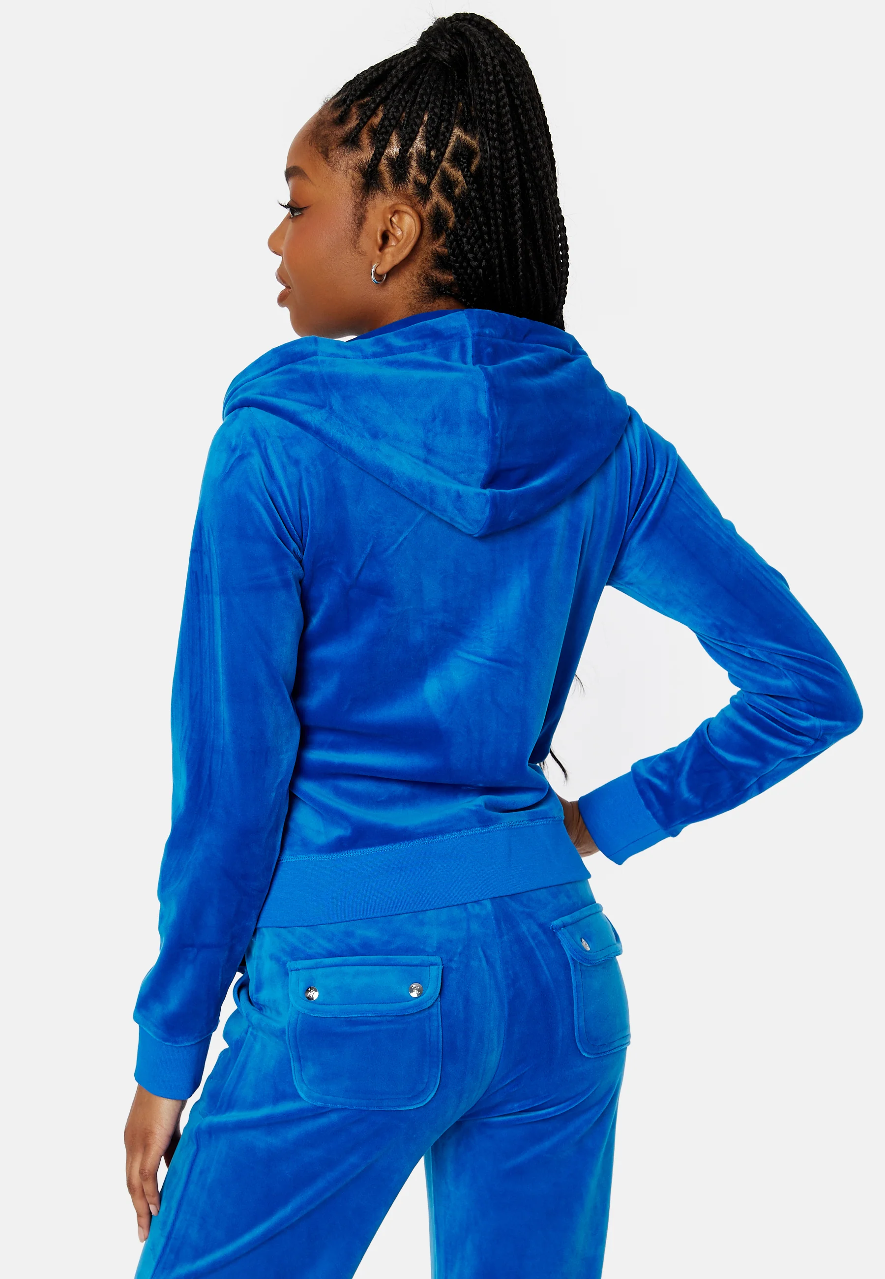 Robertson Classic Velour Hoodie - Image 3