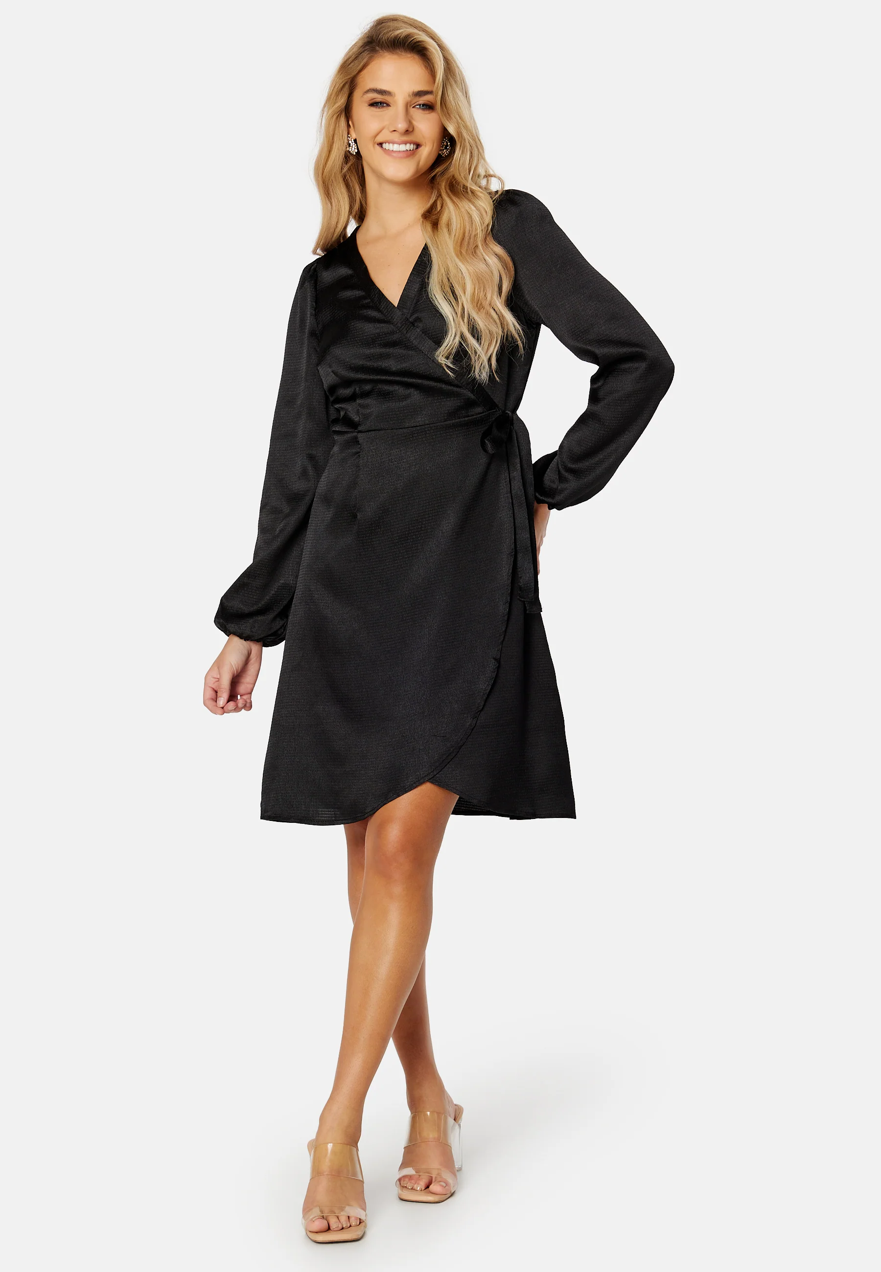 Sabi LS Wrap Dress - Image 2