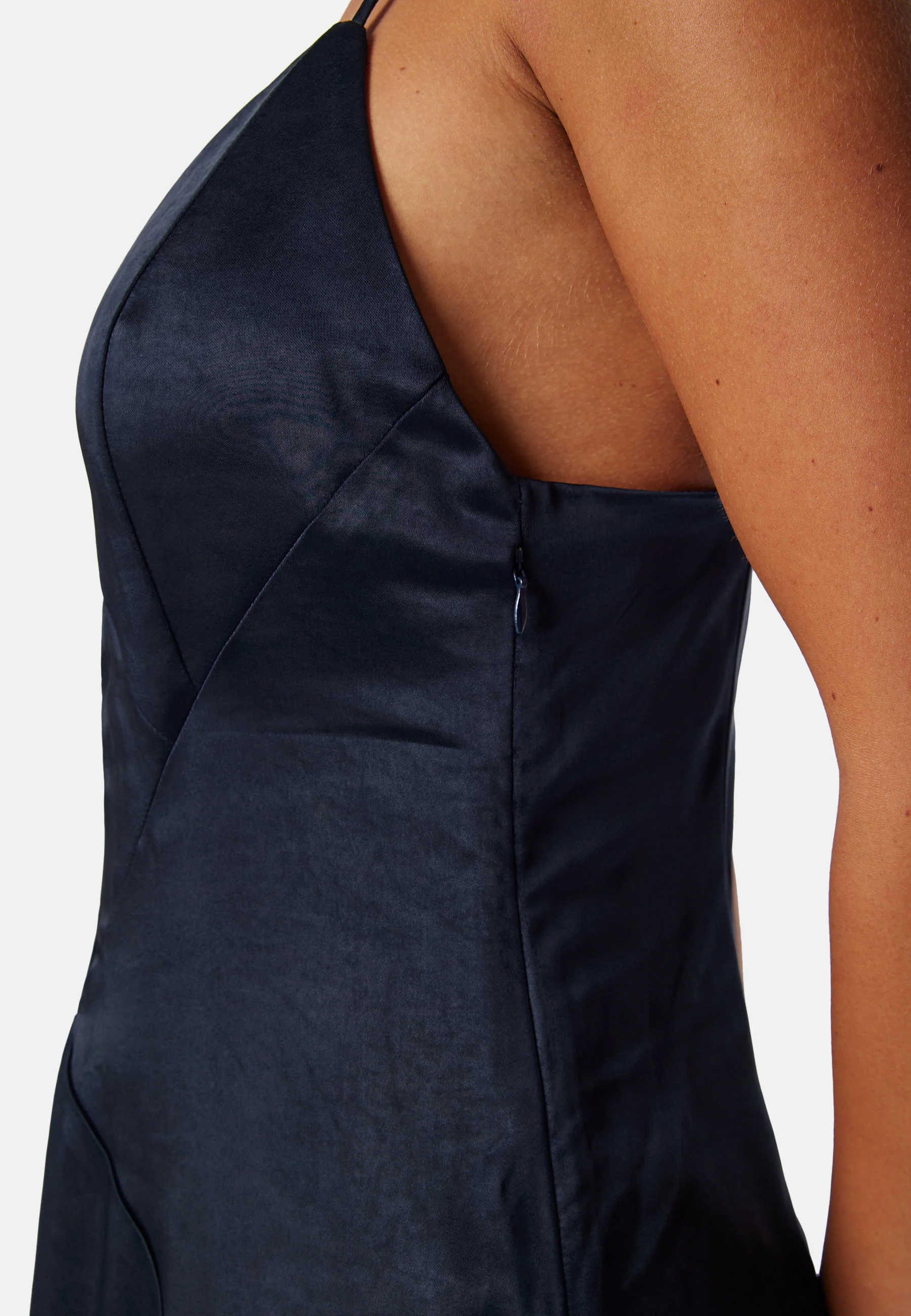 Satin Strap Gown - Image 4
