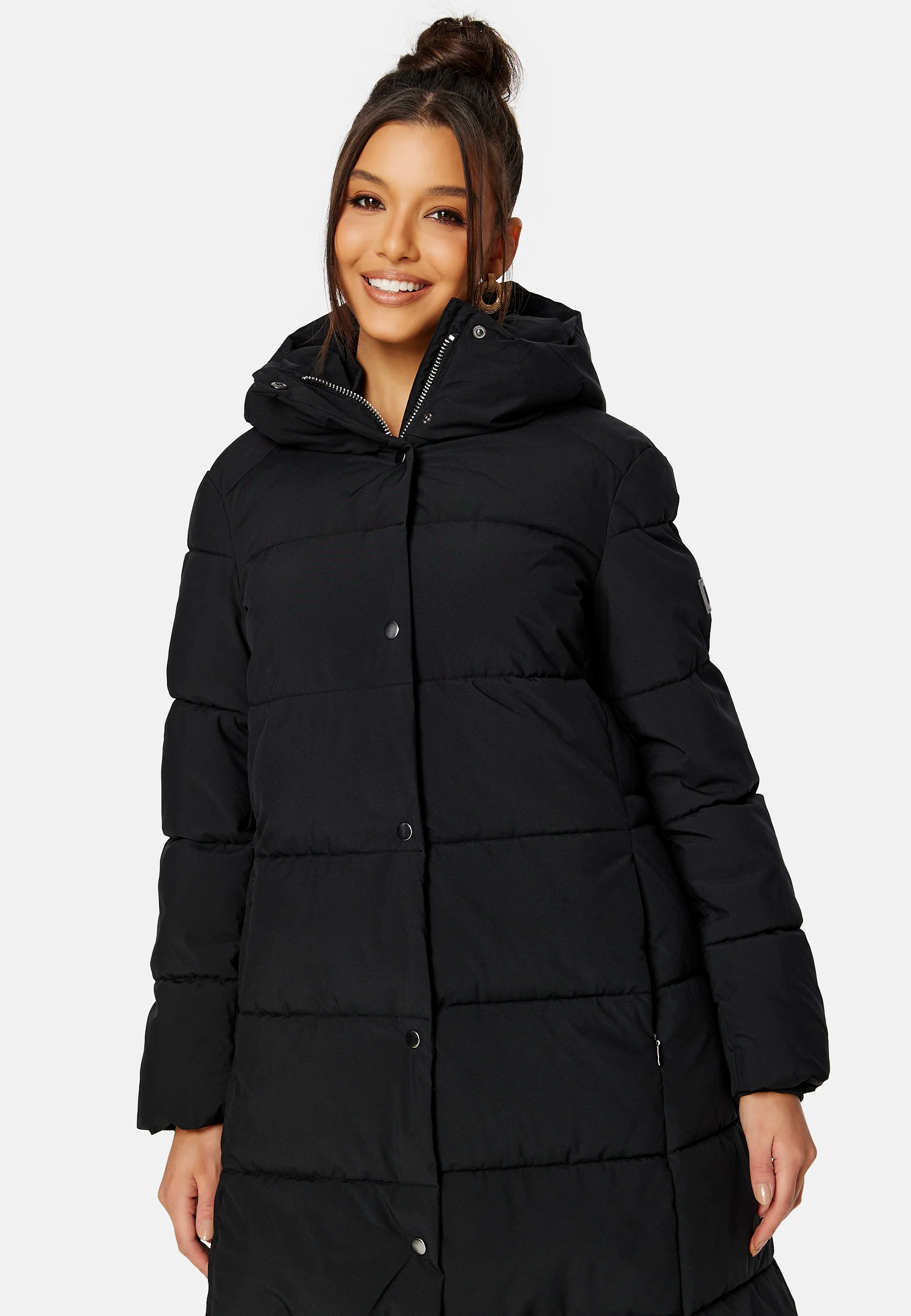 Savannah Long Puffer Coat - Image 4