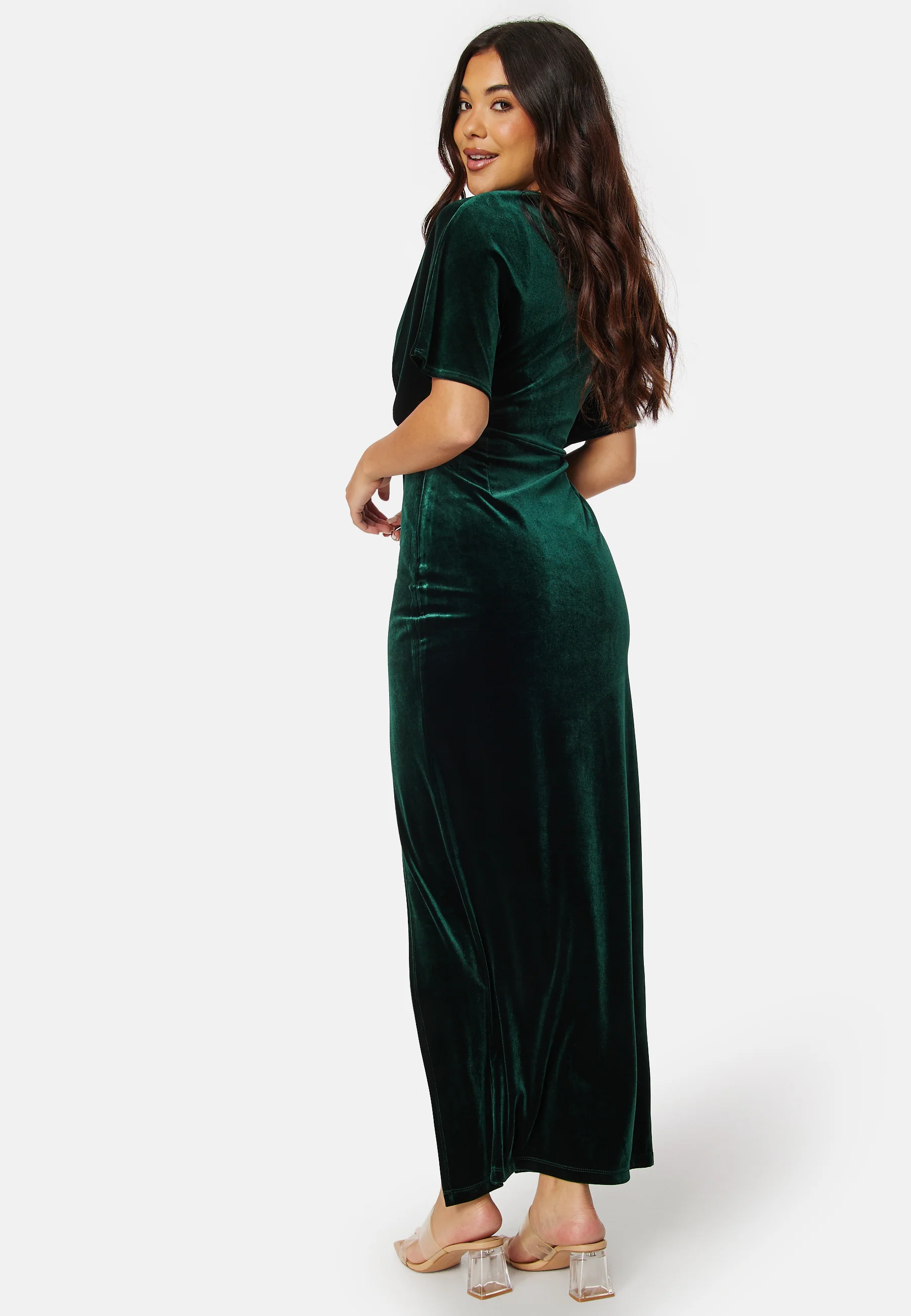 Selena Velvet Maxi Dress - Image 2