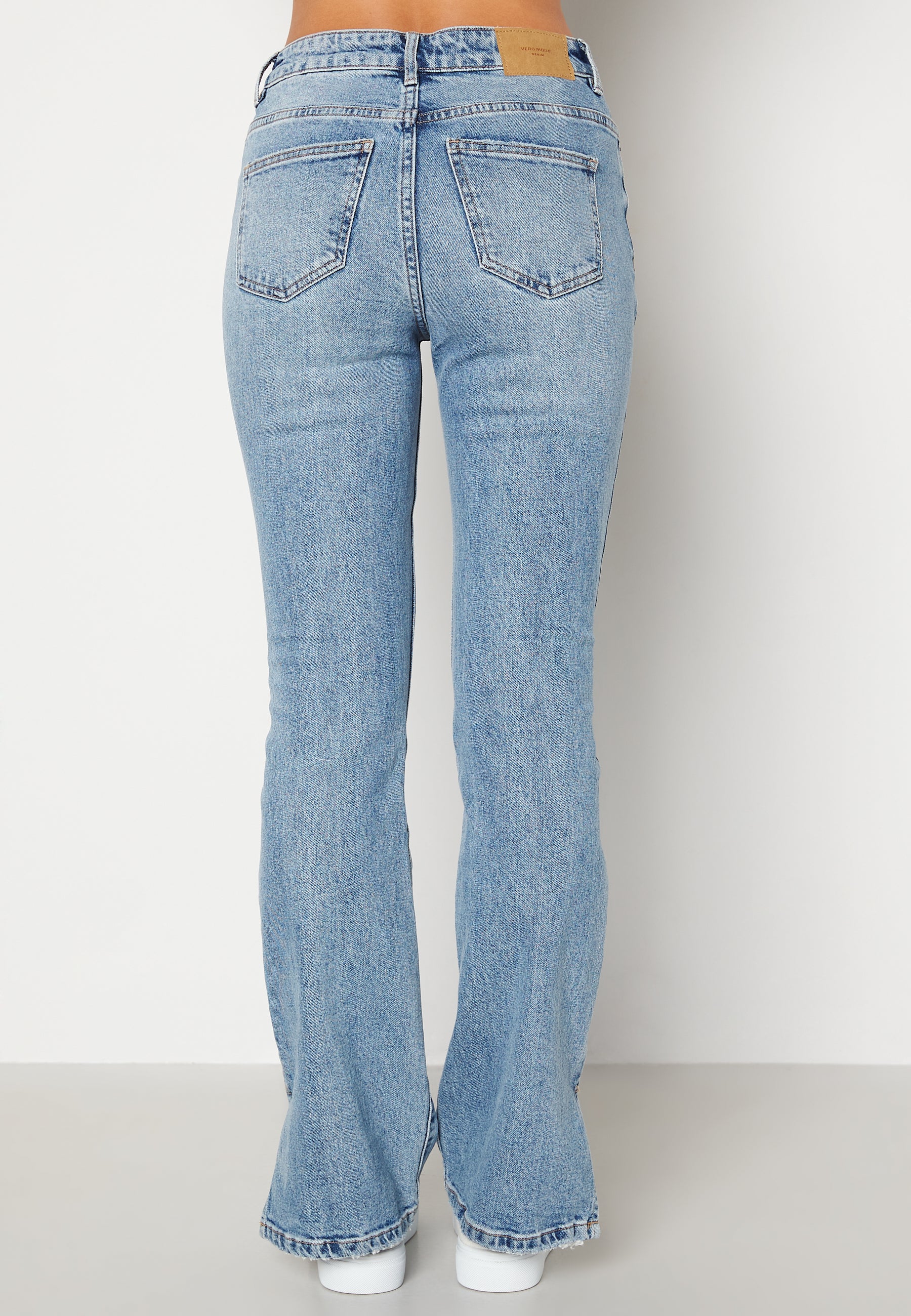 Selma HR Flare Slit Jeans - Image 3