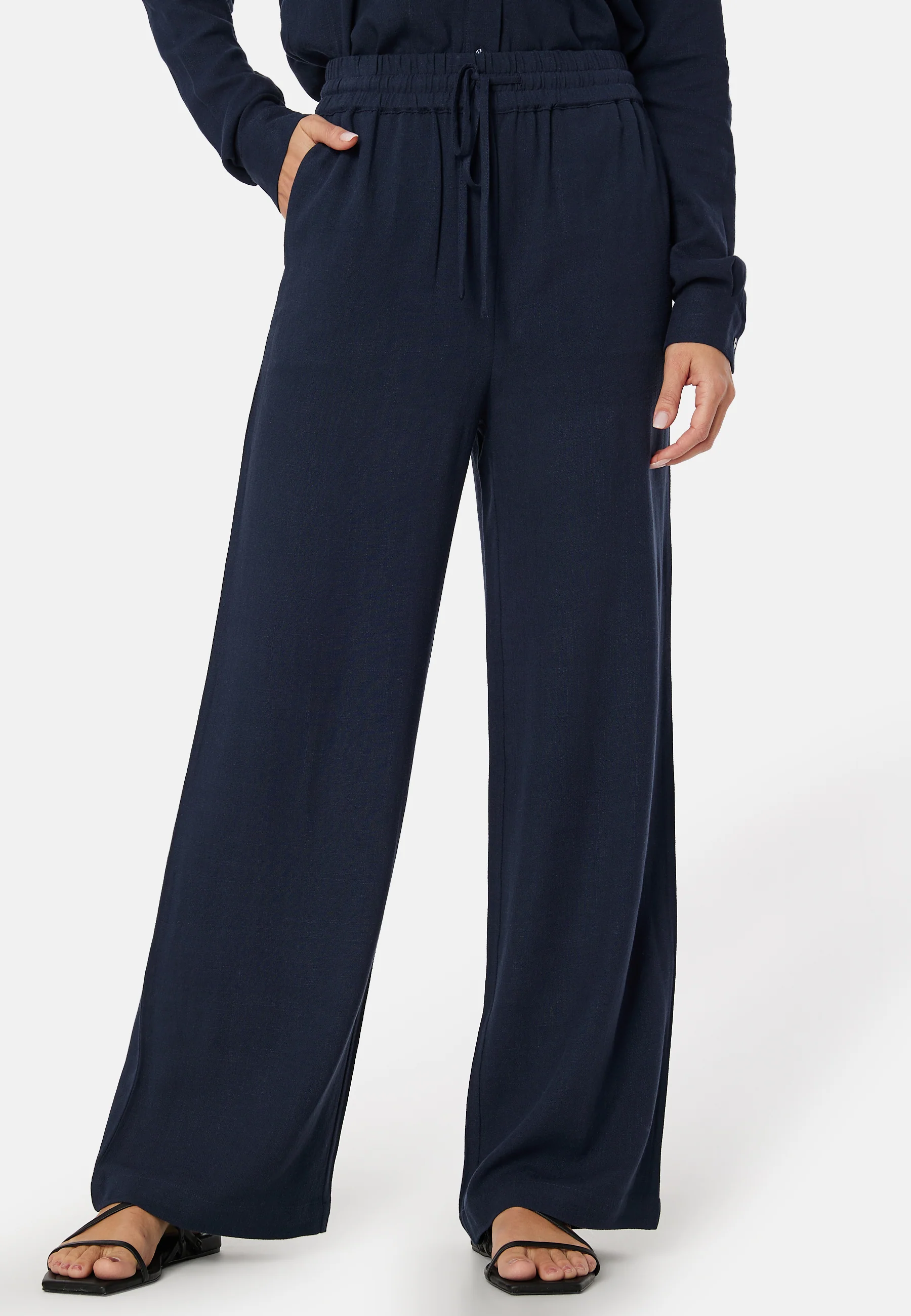 Sflviva-Gulia HW Linen Pant