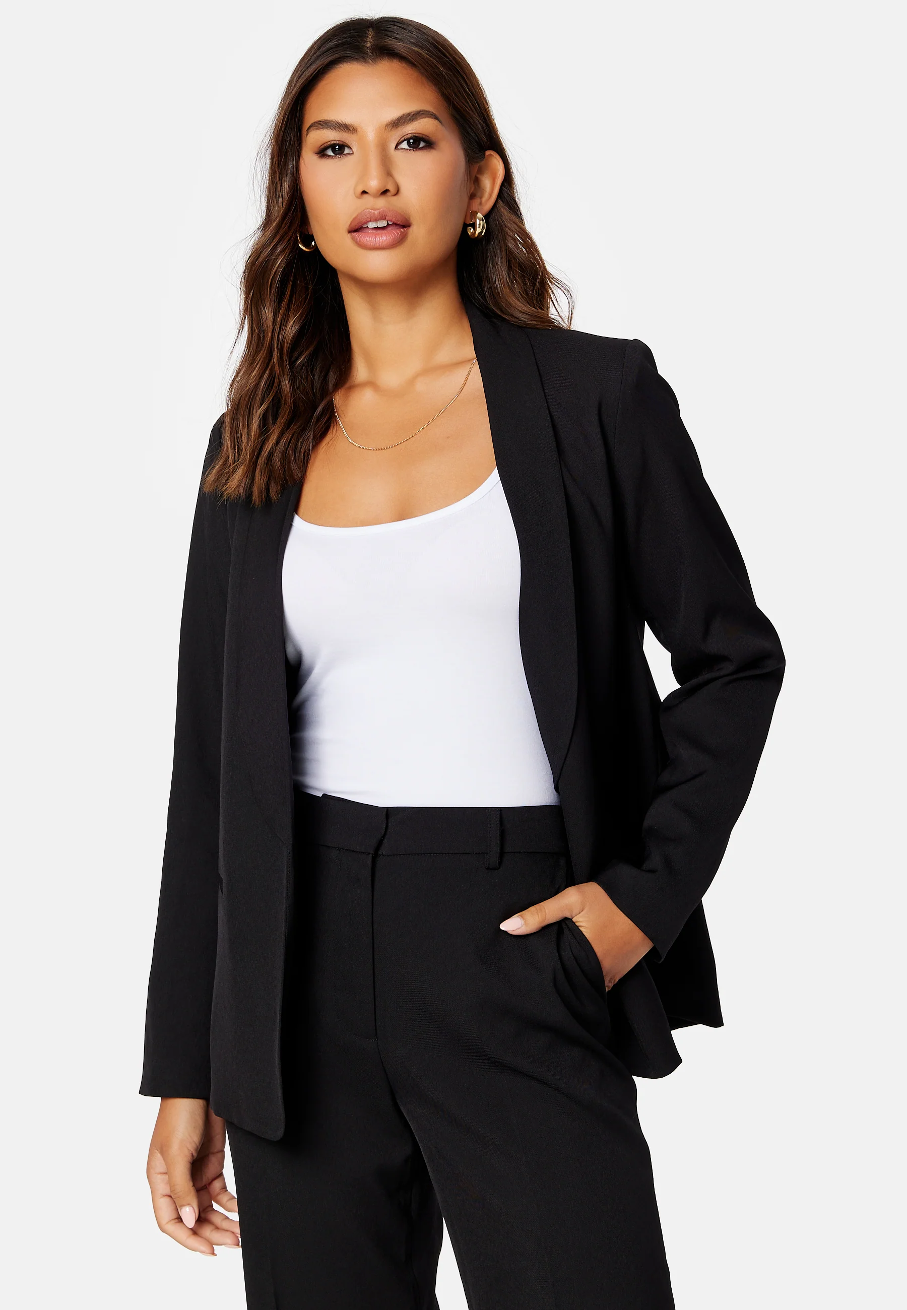Shawl Collar Regular L/S Blazer