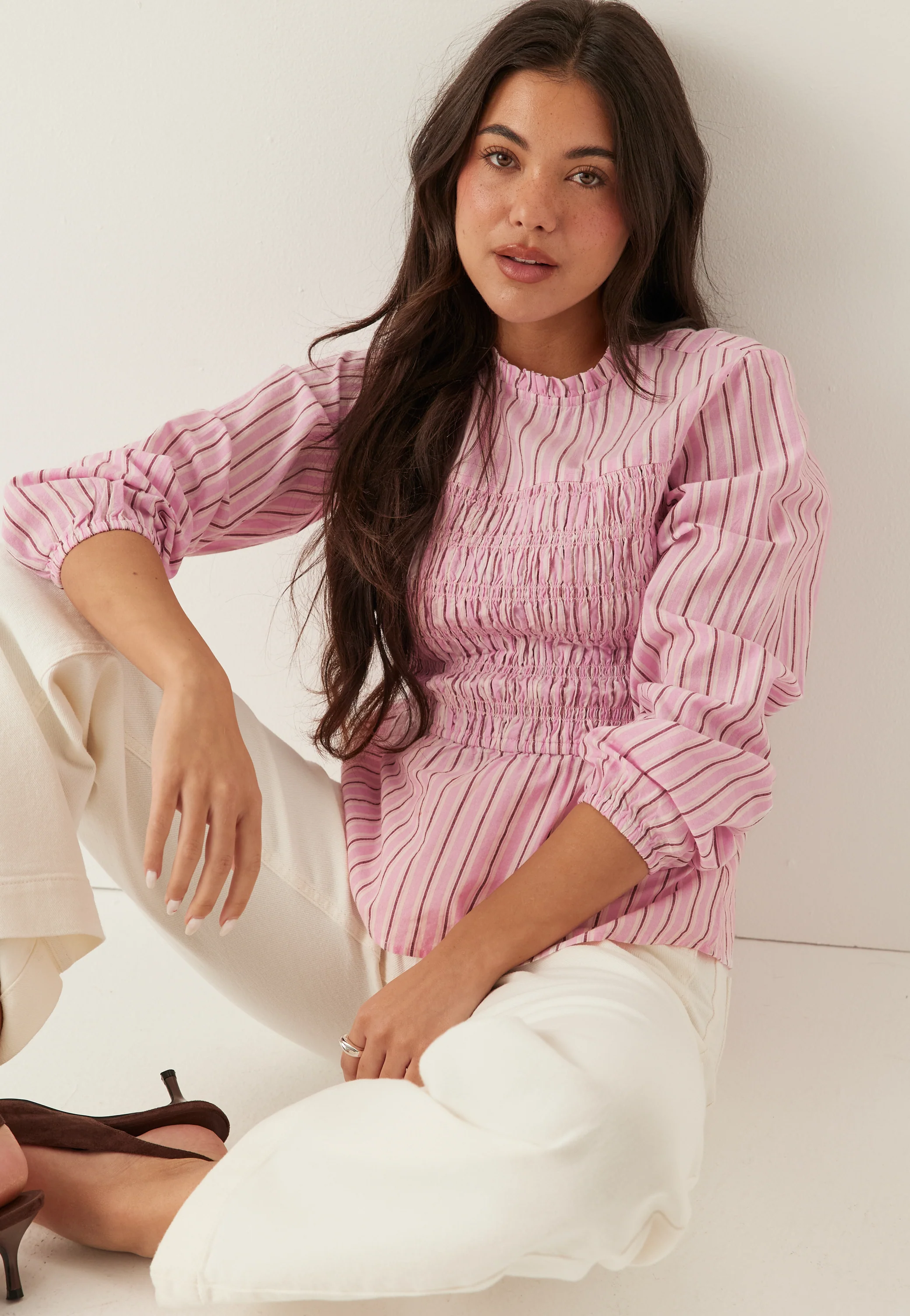 Smock Cotton Blouse