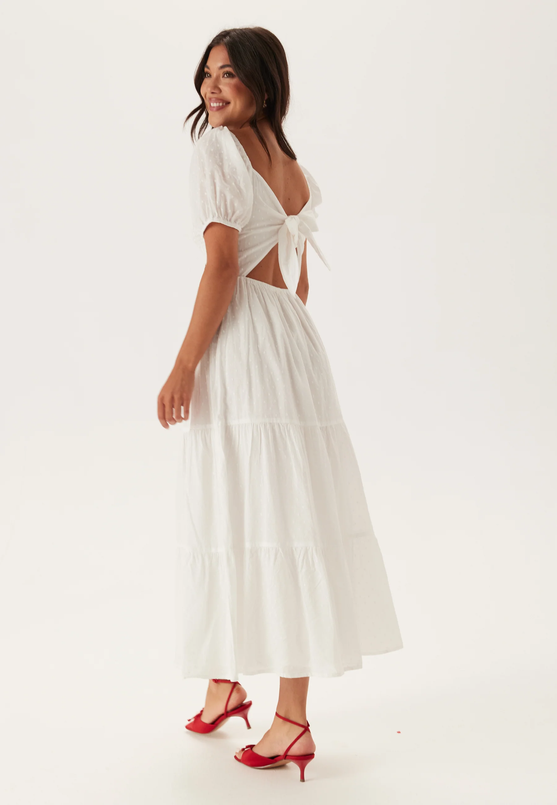 Smock Maxi Dress - Image 4