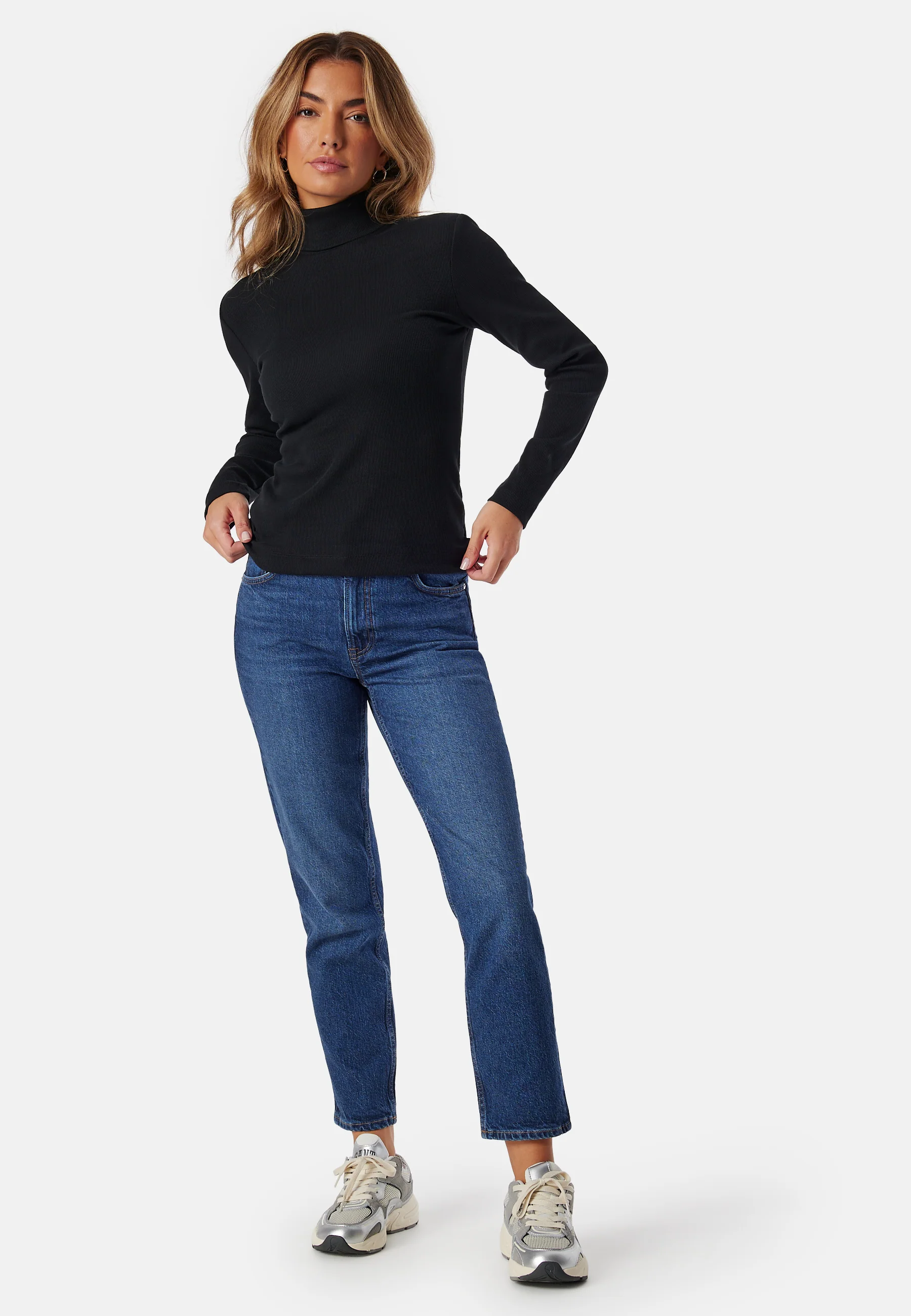Straight Cropped Jeans - Image 2